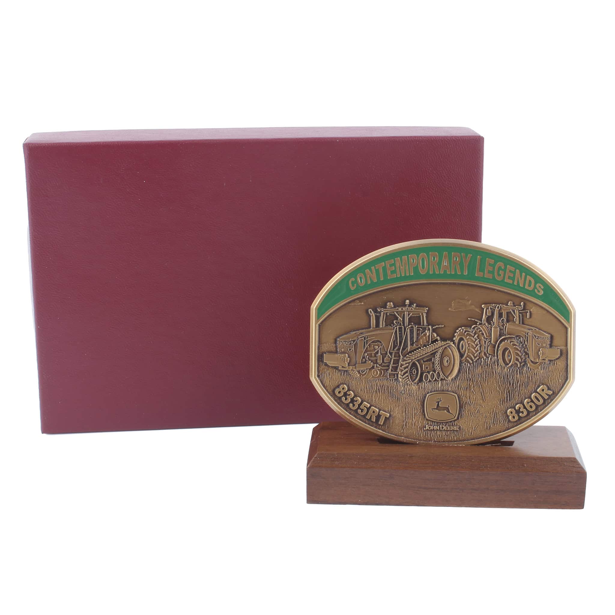 2012 John Deere Calendar Medallion, Contemporary Legends, 8335RT & 8630R Tractor