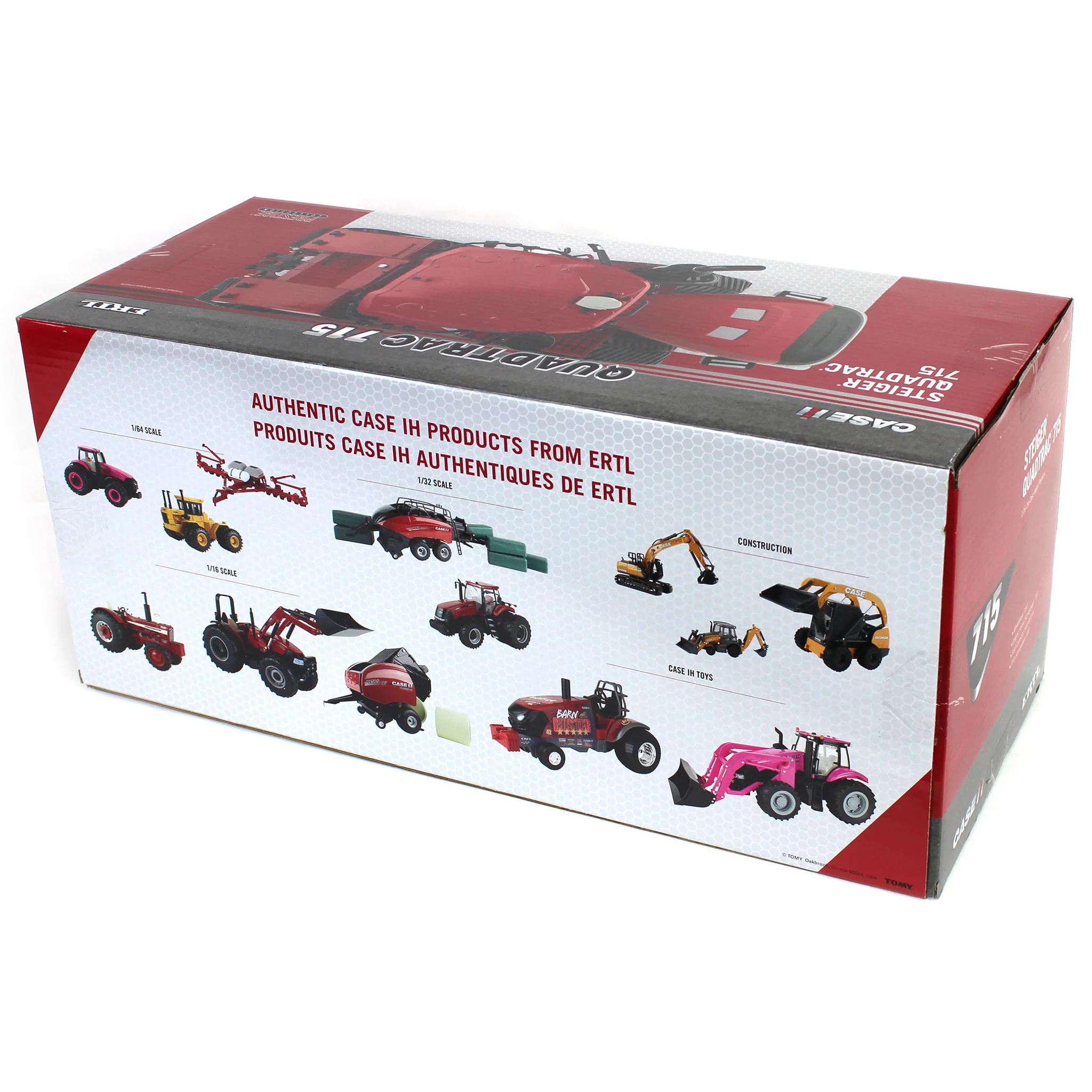 (B&D) 1/16 Case IH Steiger 715 Quadtrac Tractor, Intro Edition, ERTL Prestige Collection - Damaged Box - Image 9