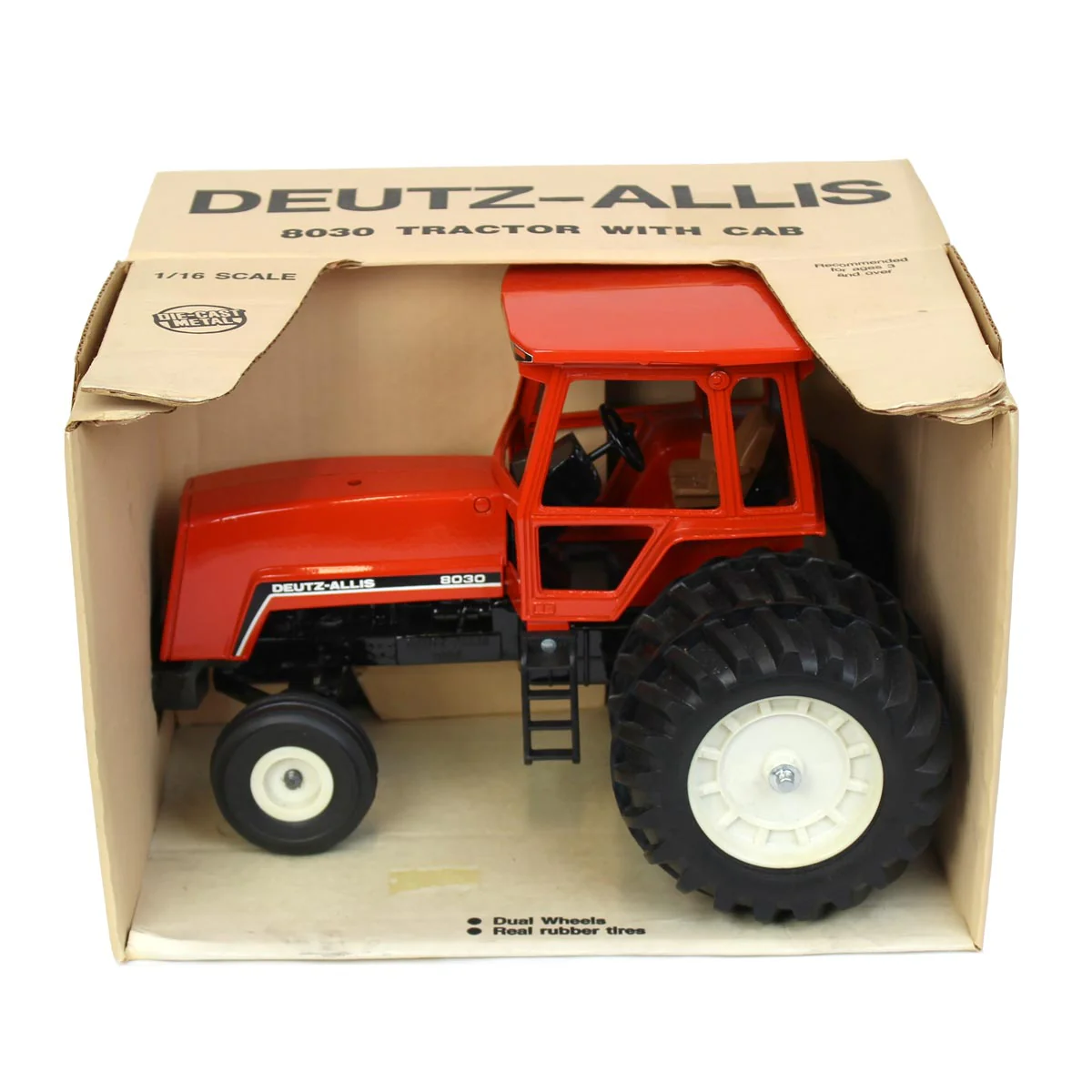 (B&D) 1/16 Deutz Allis 8030 2WD Tractor with Rear Duals, 1985 Special Edition - Paint Chips