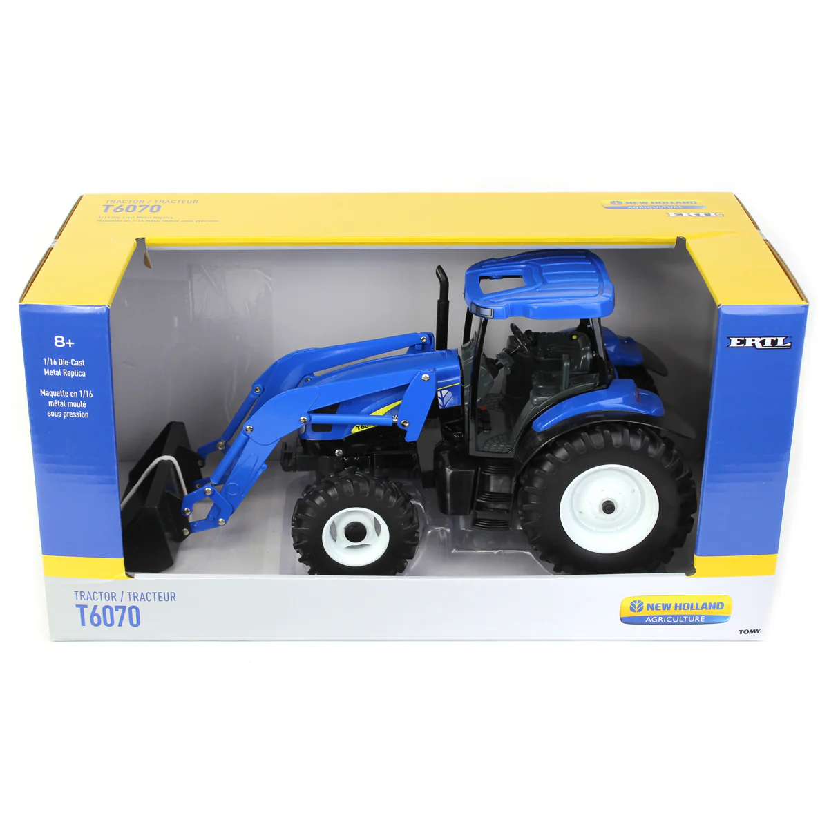 (B&D) 1/16 New Holland T6070 with Loader & MFD - Damaged Item - Image 6