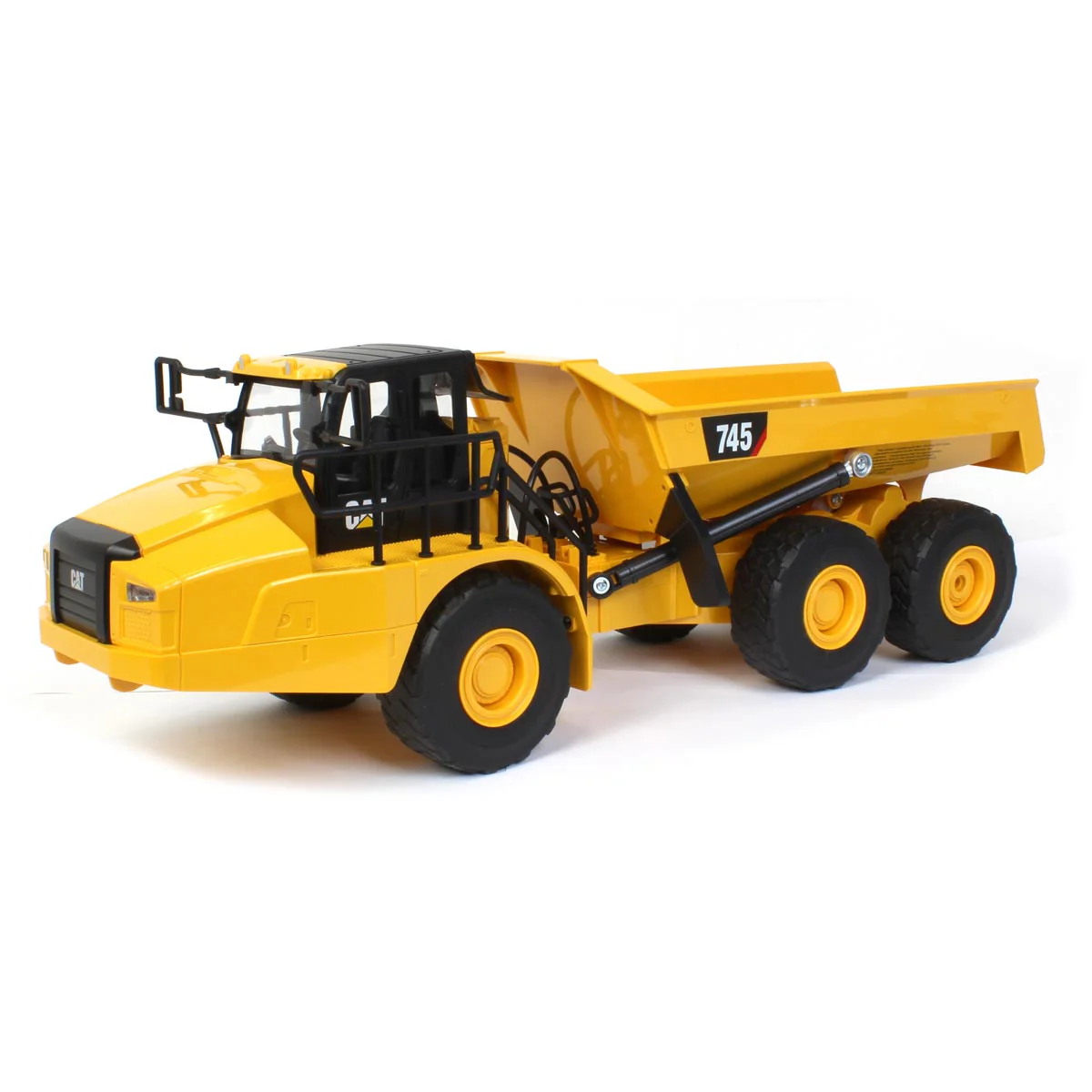 (B&D) 1/24 Radio Control Caterpillar 745 Articulated Truck, Made of Durable Plastic - Damaged Item - Image 2