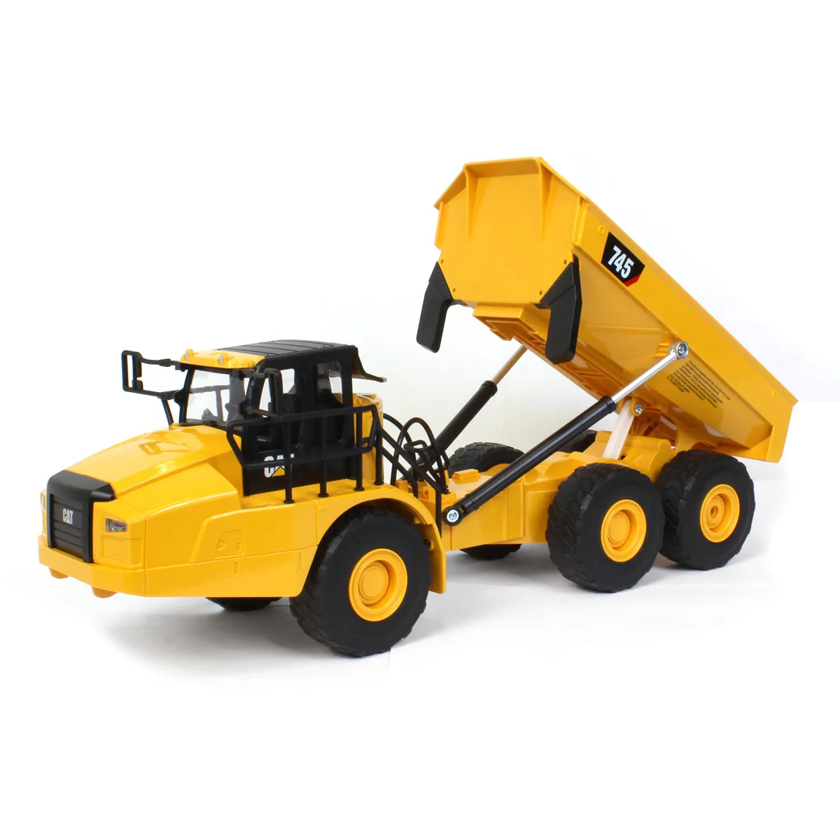 (B&D) 1/24 Radio Control Caterpillar 745 Articulated Truck, Made of Durable Plastic - Damaged Item - Image 3