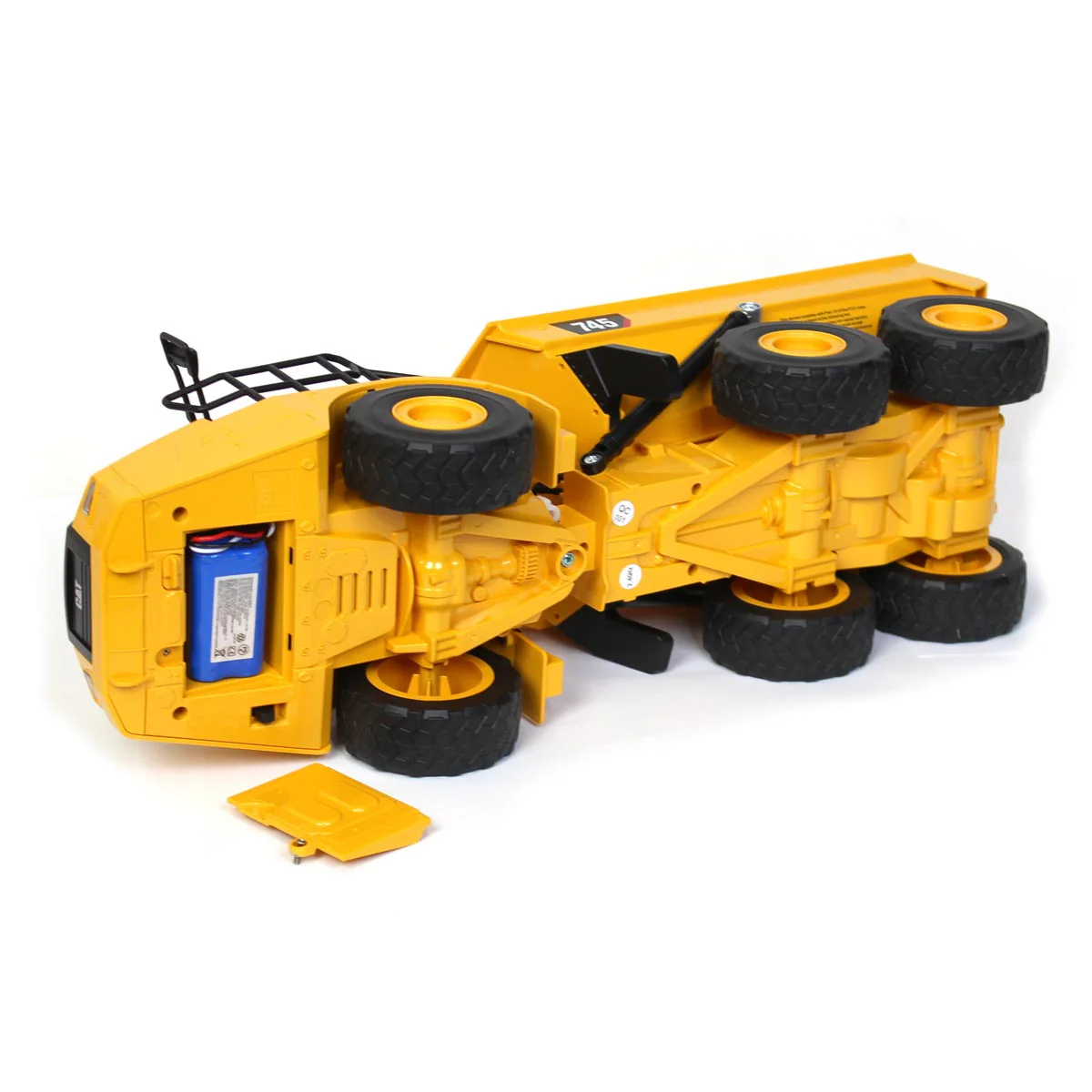 (B&D) 1/24 Radio Control Caterpillar 745 Articulated Truck, Made of Durable Plastic - Damaged Item - Image 4