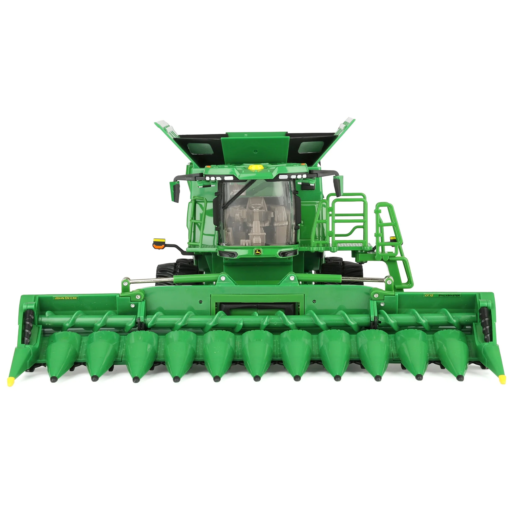 (B&D) 1/32 John Deere S7 900 Tracked Combine with Corn & Grain Heads, ERTL Prestige - Damaged Box - Image 8