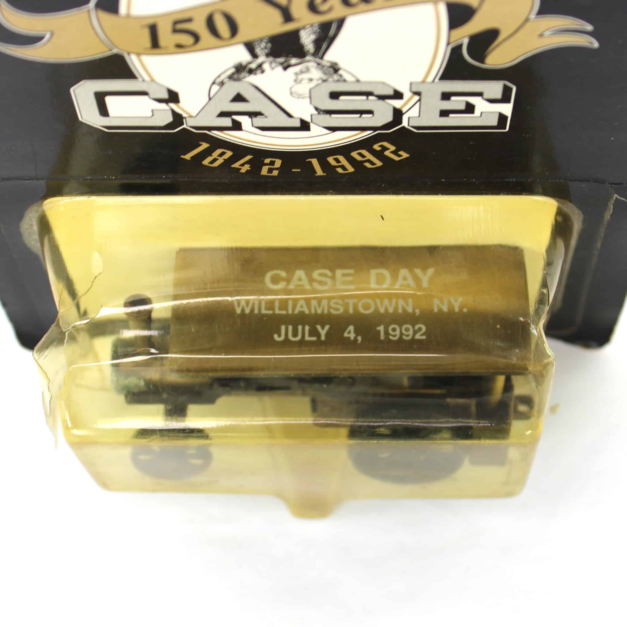 (B&D) 1/64 Brass JI Case Steam Tractor with Canopy by Scale Models, 150 Years - Damaged Item, Damaged Pack - Image 2