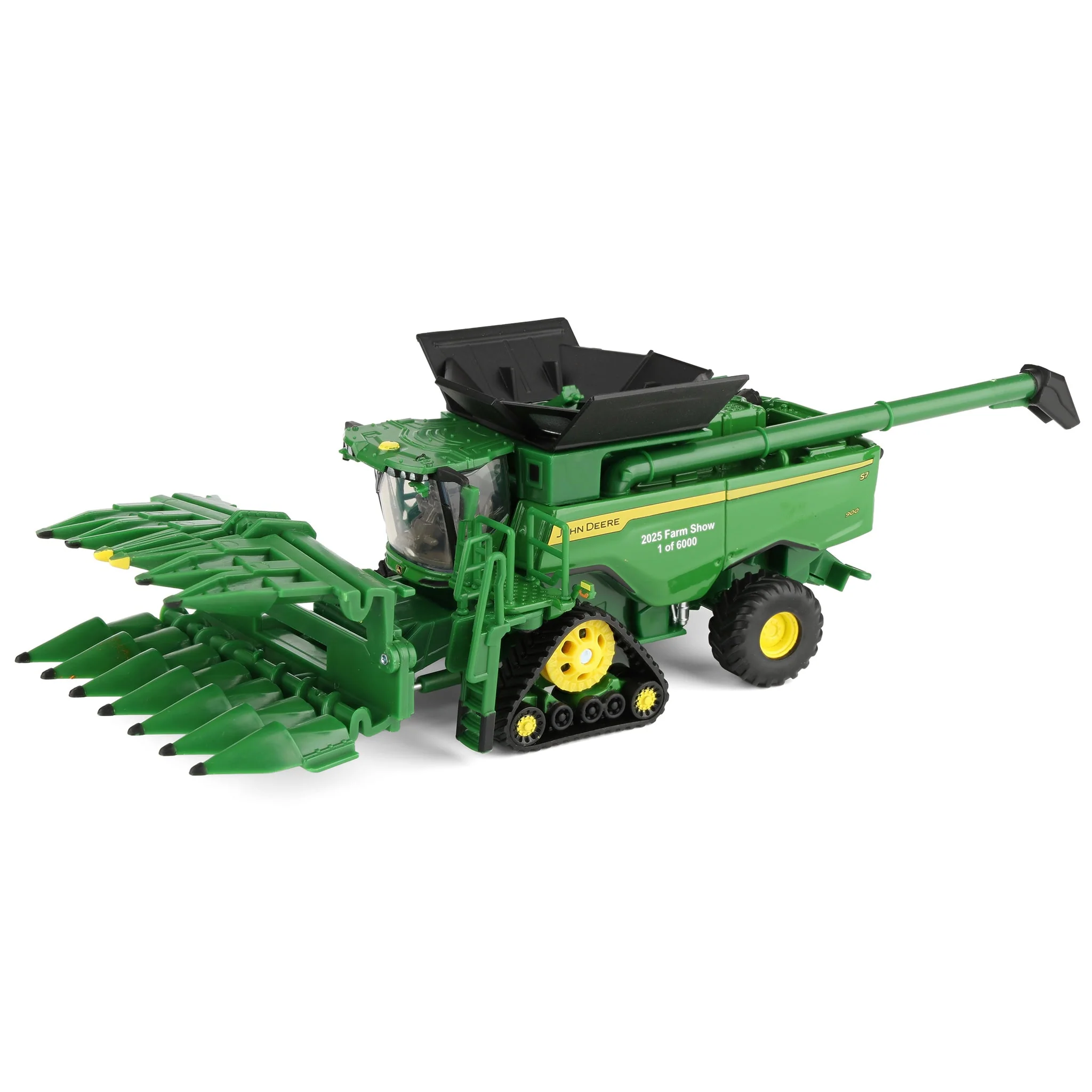 1/64 John Deere S7 900 Combine with Corn & Grain Heads by ERTL, 2025 Farm Show One Time Production - Image 9