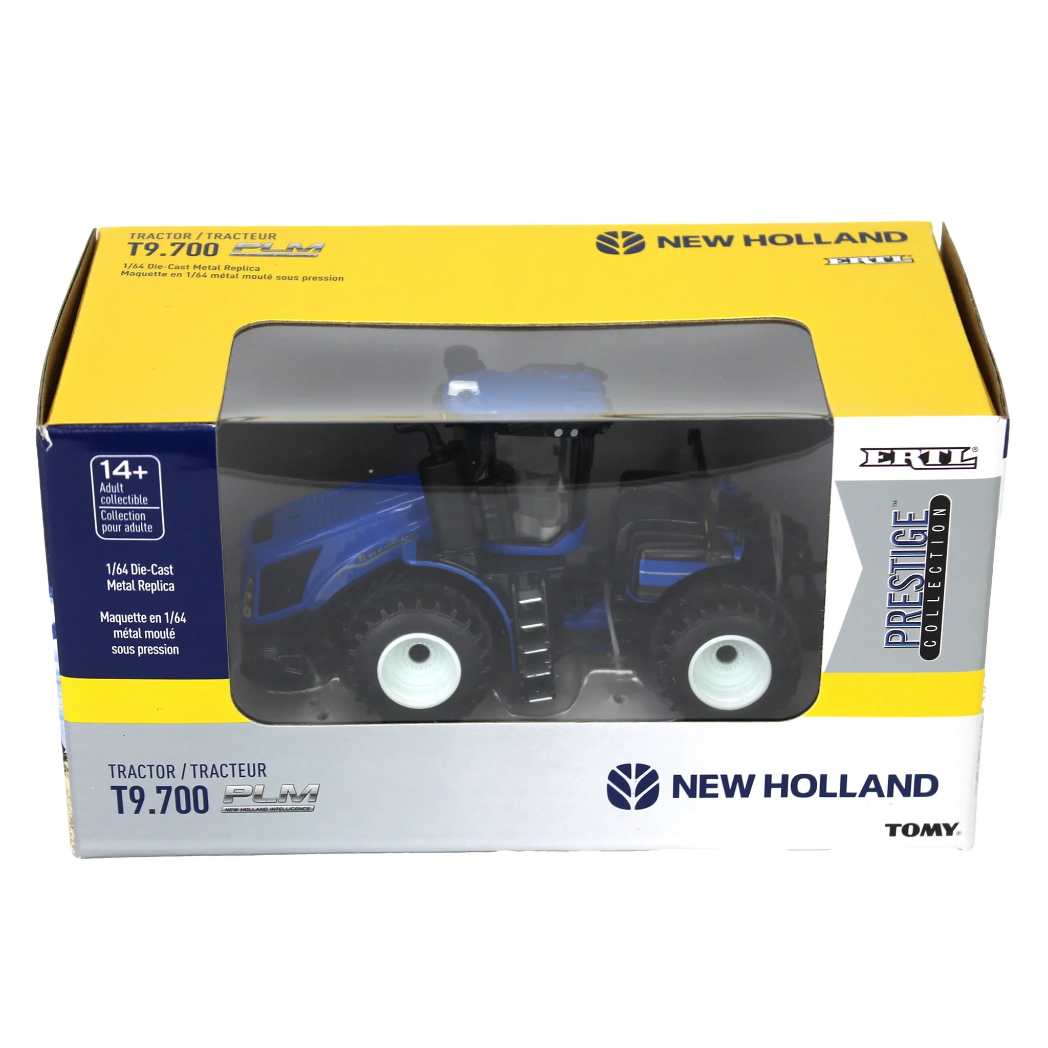 (B&D) 1/64 New Holland T9.700 Tractor with PLM Intelligence & Large LSW Tires, ERTL Prestige Collection - Damaged Box - Image 6