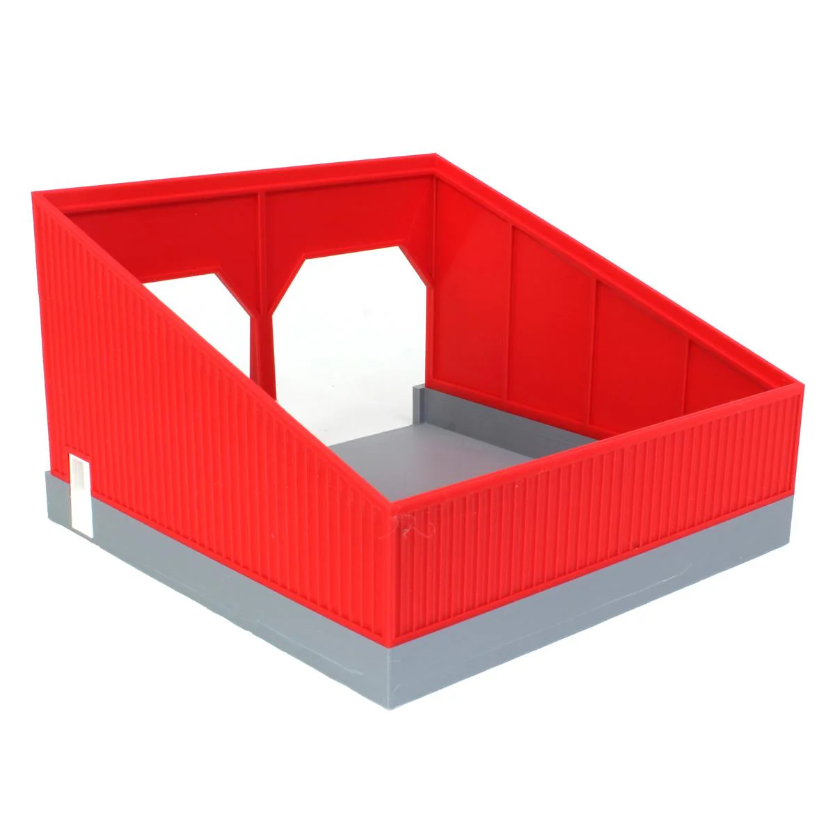 (B&D) 1/64 The Double Bay 40ft x 40ft Cattle Shed, Red/White, 3D Printed - Damaged Item - Image 4