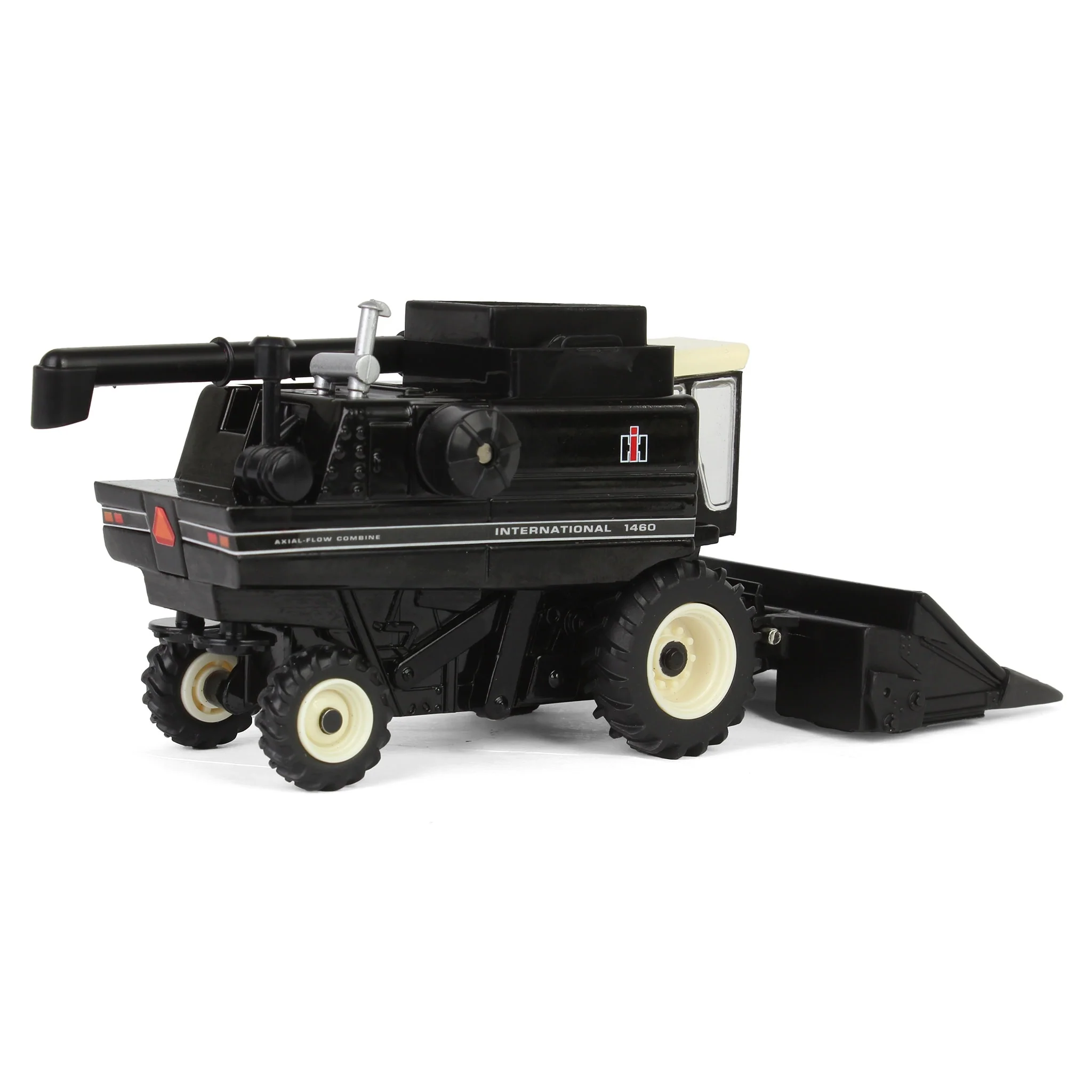 Black Chase Unit ~ 1/64 International Harvester 1460 Combine with Rear Wheel Assist, Corn Head & Grain Head by ERTL - Image 3