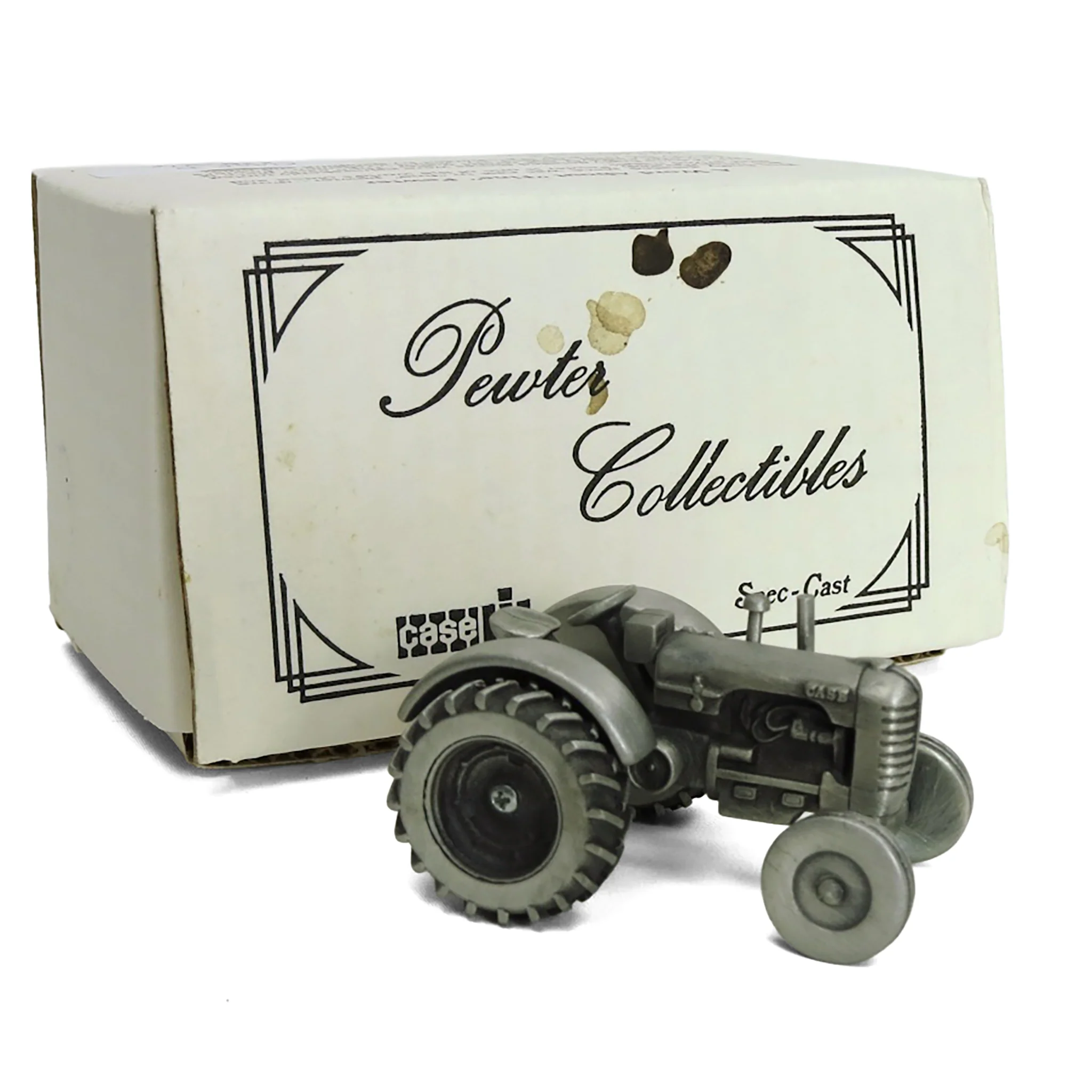 Case Model "D" Tractor in Pewter Collectible by SpecCast
