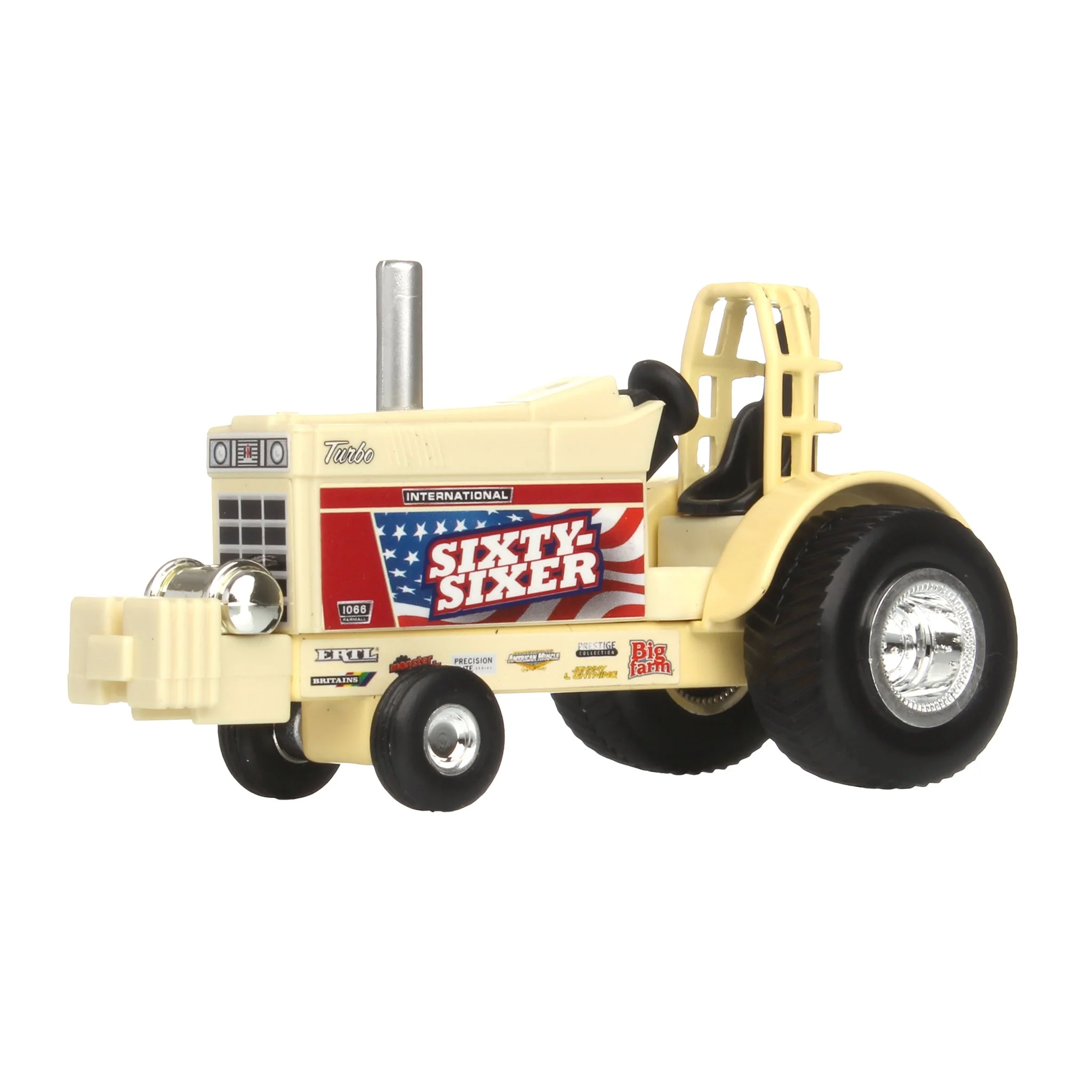 Chase Unit ~ 1/64 International Harvester 1066 "Sixty-Sixer" Vintage Pulling Tractor