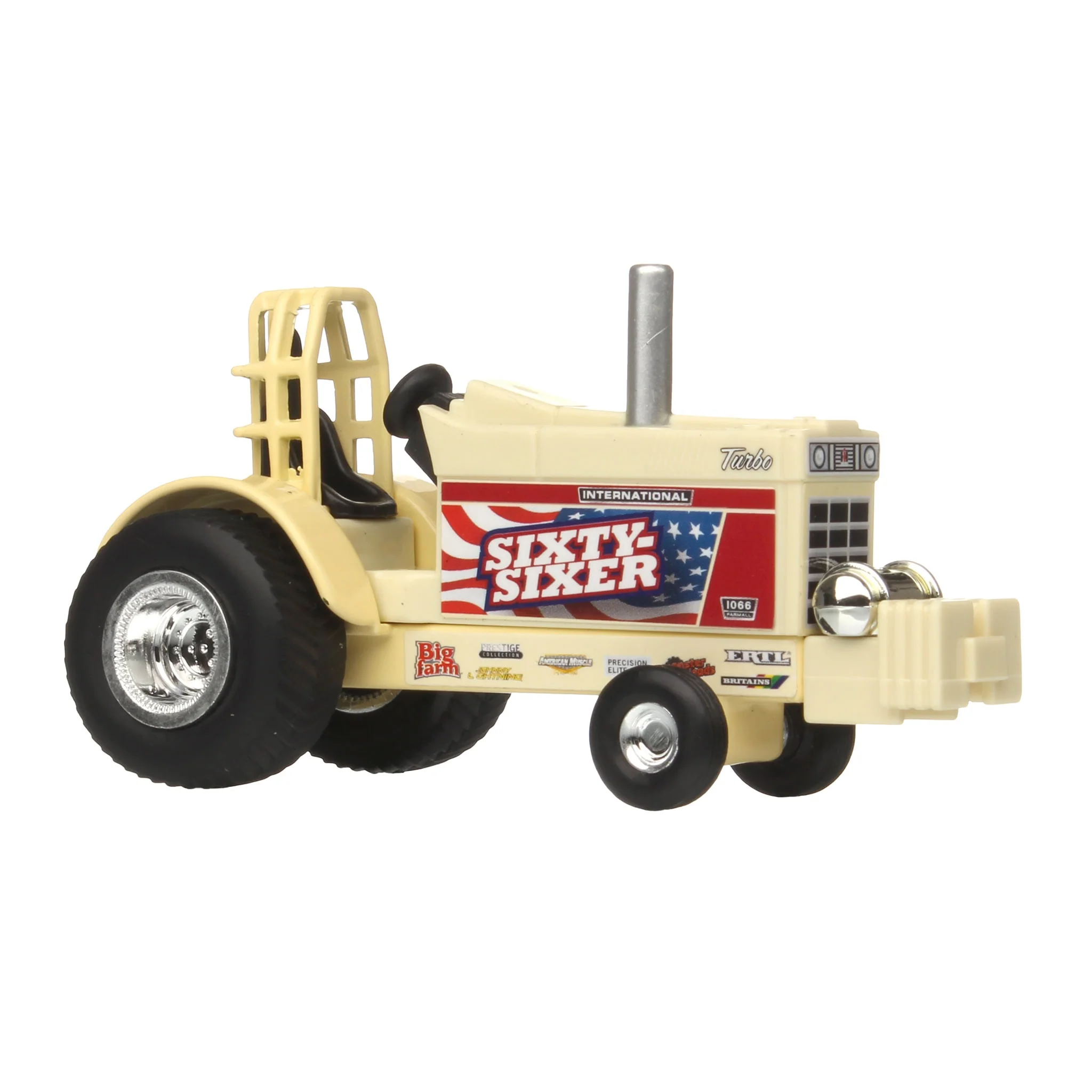 Chase Unit ~ 1/64 International Harvester 1066 "Sixty-Sixer" Vintage Pulling Tractor - Image 2