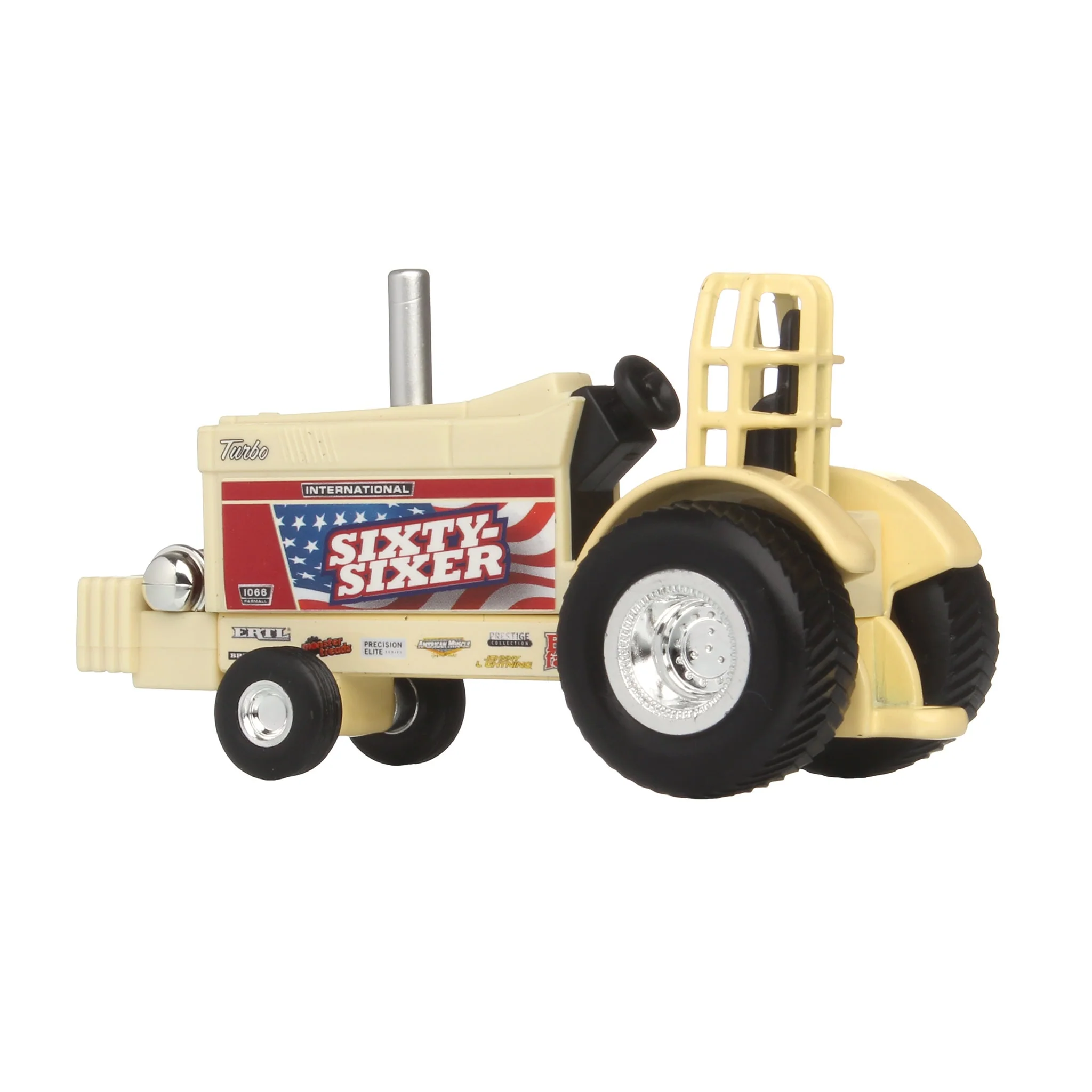 Chase Unit ~ 1/64 International Harvester 1066 "Sixty-Sixer" Vintage Pulling Tractor - Image 4