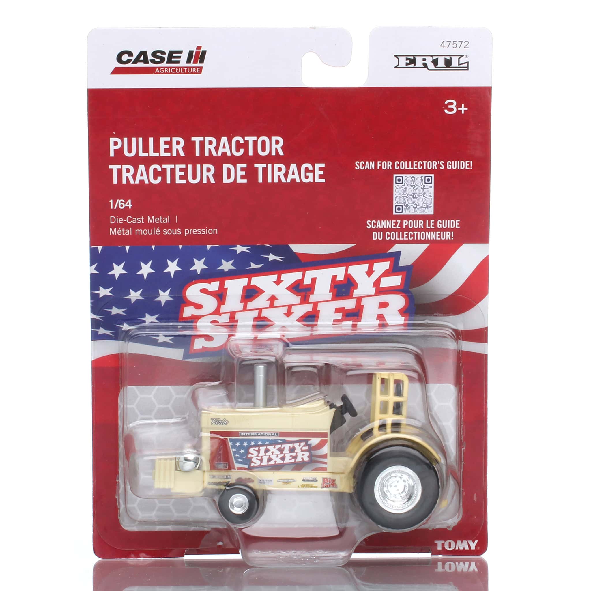 Chase Unit ~ 1/64 International Harvester 1066 "Sixty-Sixer" Vintage Pulling Tractor - Image 5