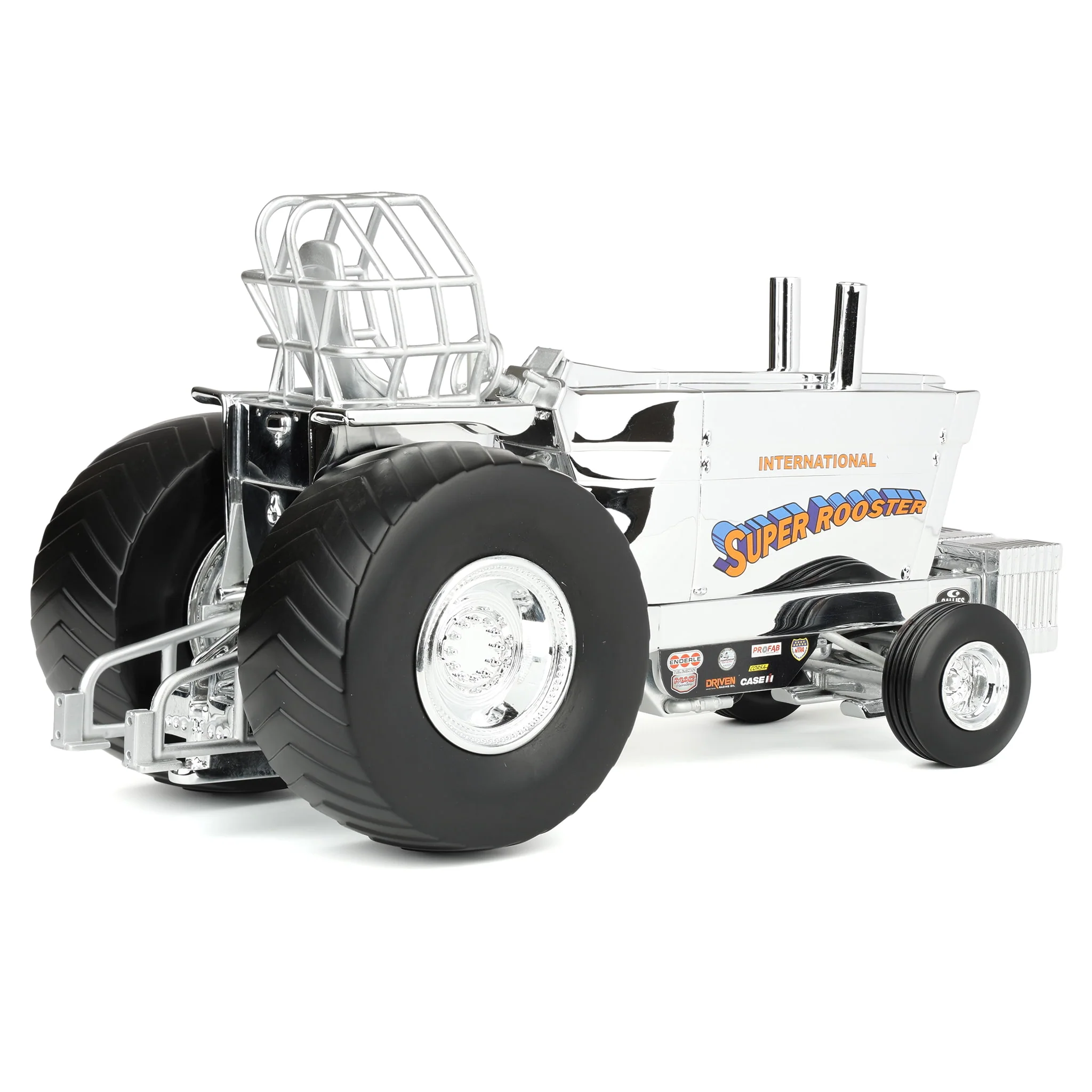 Chrome Version ~ 1/16 International Harvester 1066 "Super Rooster" Modified Pulling Tractor by SpecCast - Image 3