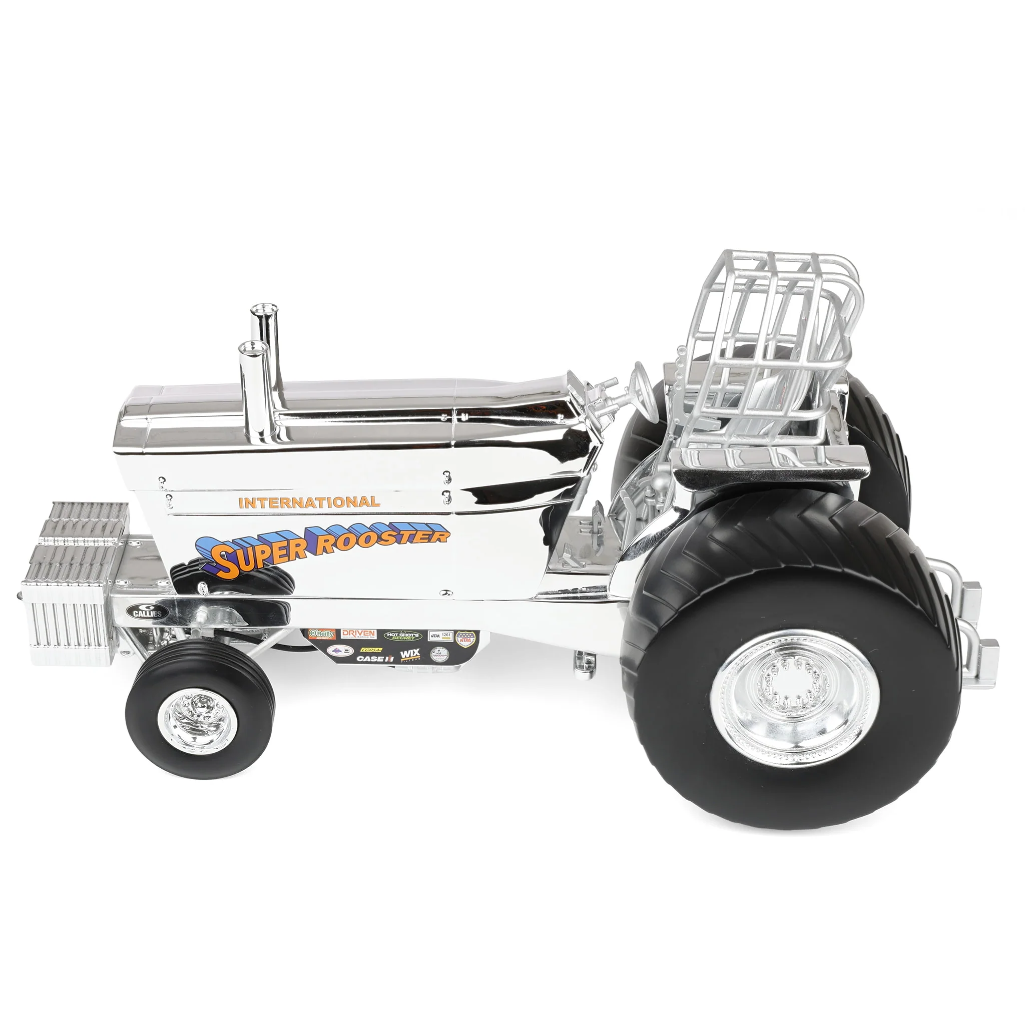 Chrome Version ~ 1/16 International Harvester 1066 "Super Rooster" Modified Pulling Tractor by SpecCast - Image 5