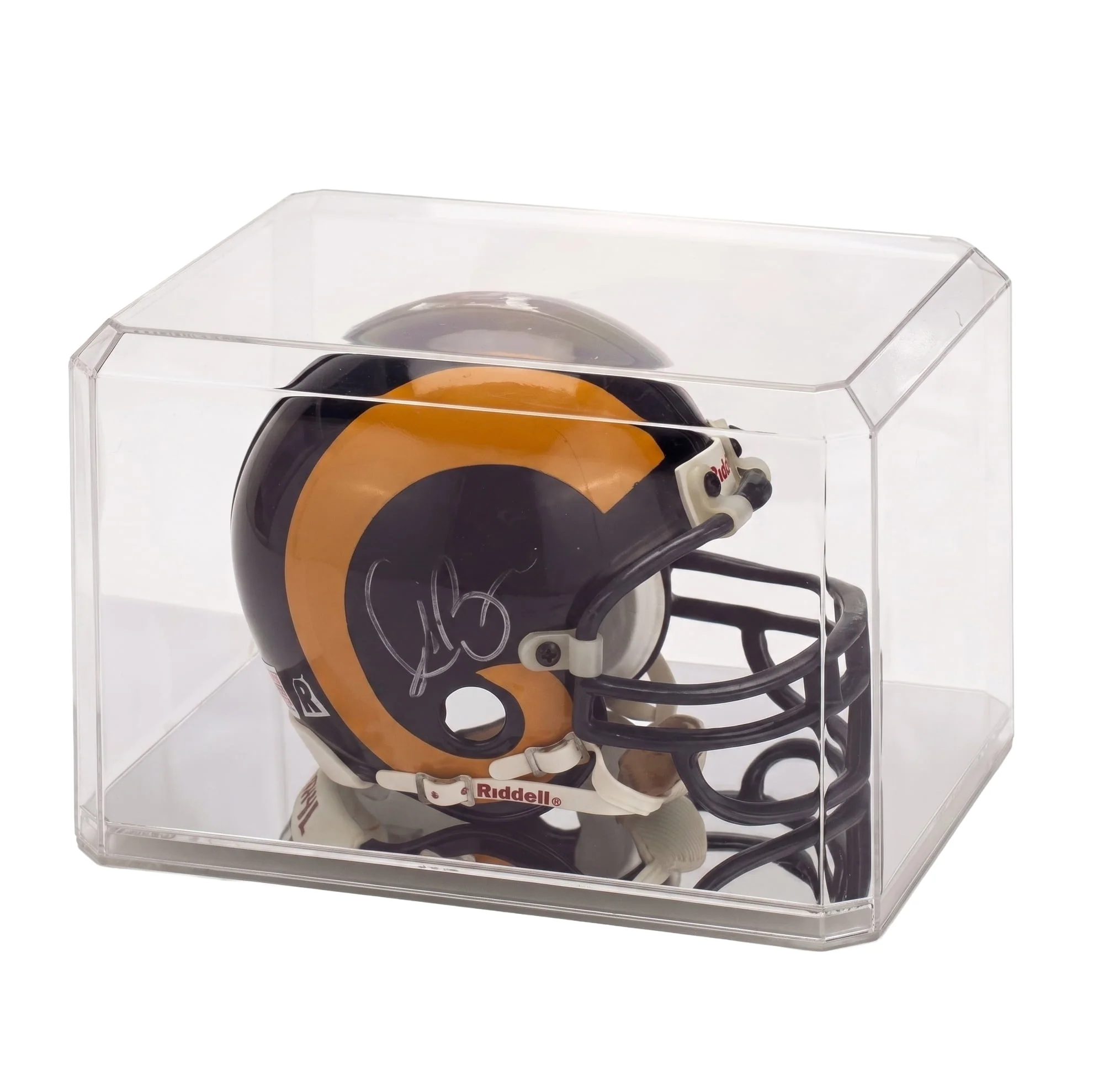 Clear Acrylic Display Case with Mirrored Base 8 x 6 x 5 Inch - Image 2