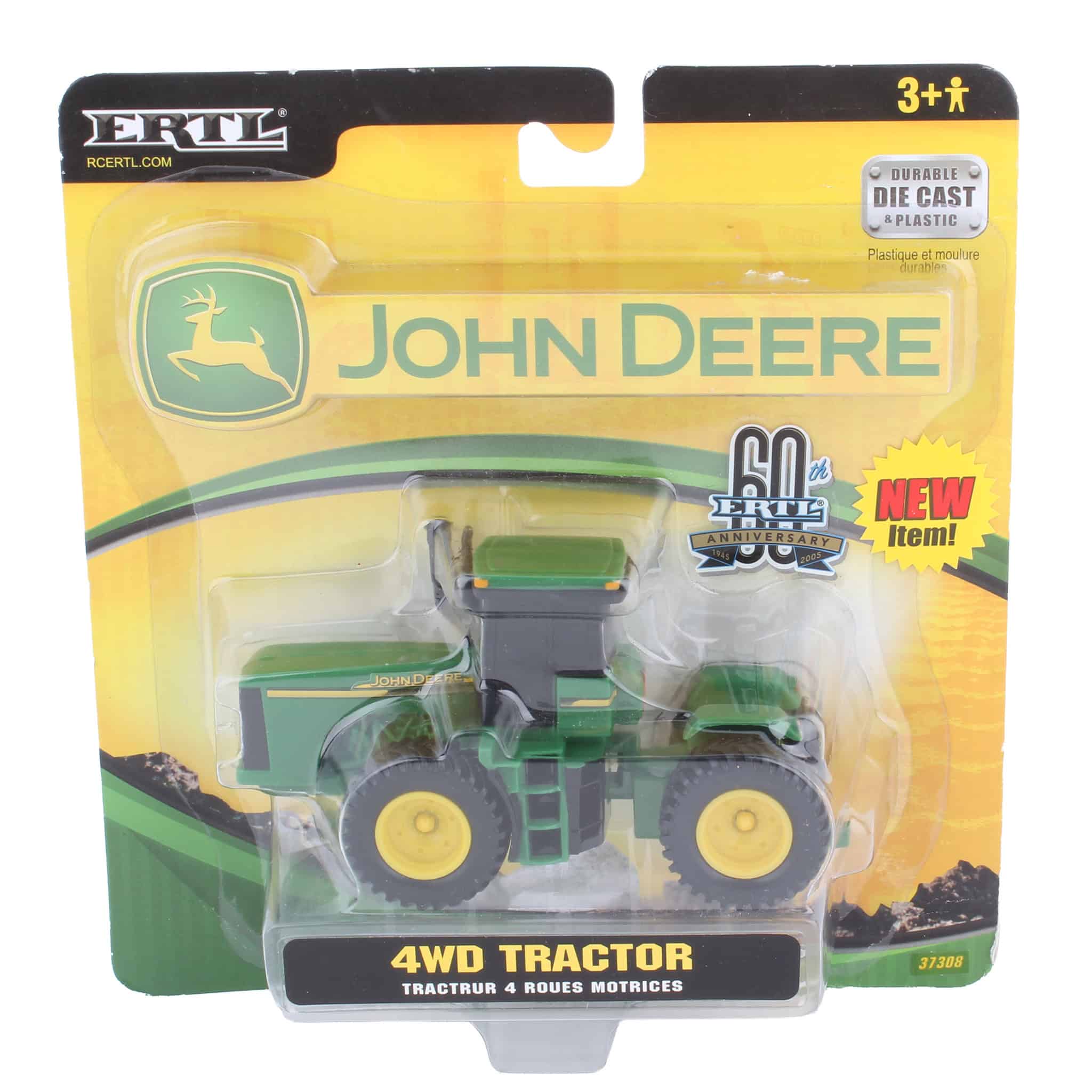 Collect N Play John Deere 4WD Articulating Tractor by ERTL
