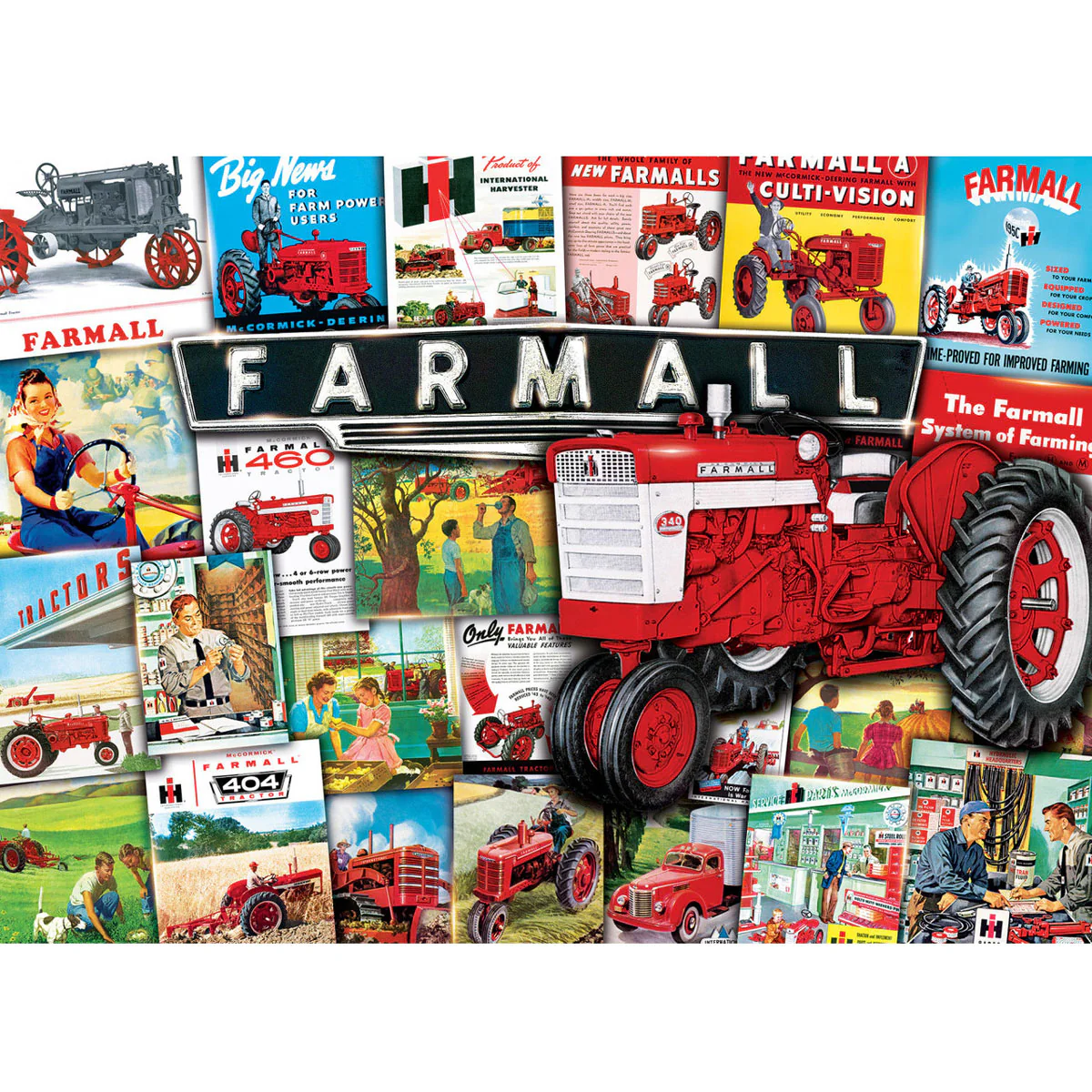IH Farmall An American Classic 1000 Piece Puzzle - Image 2