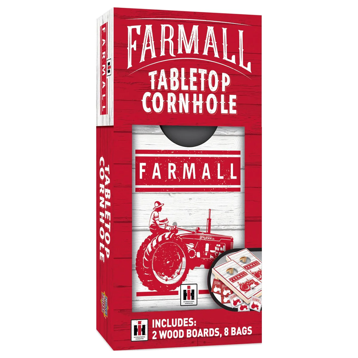 IH Farmall Tabletop Cornhole Game