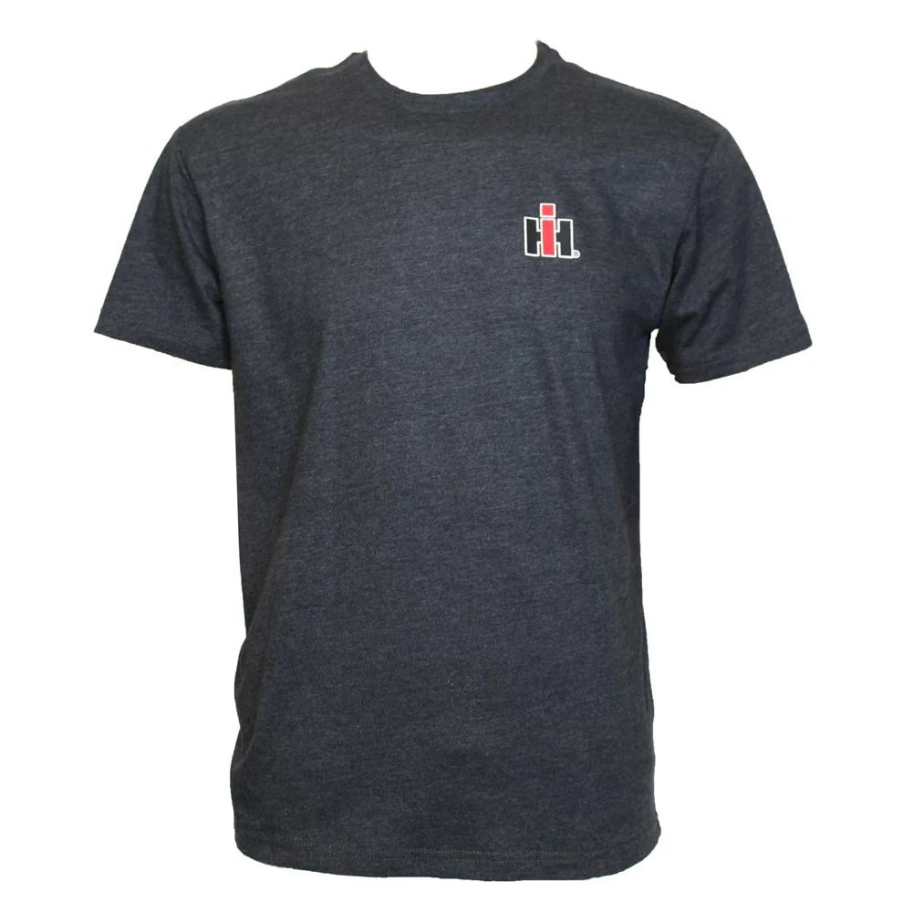 IH Logo Charcoal Short Sleeve Tee Shirt - Image 2