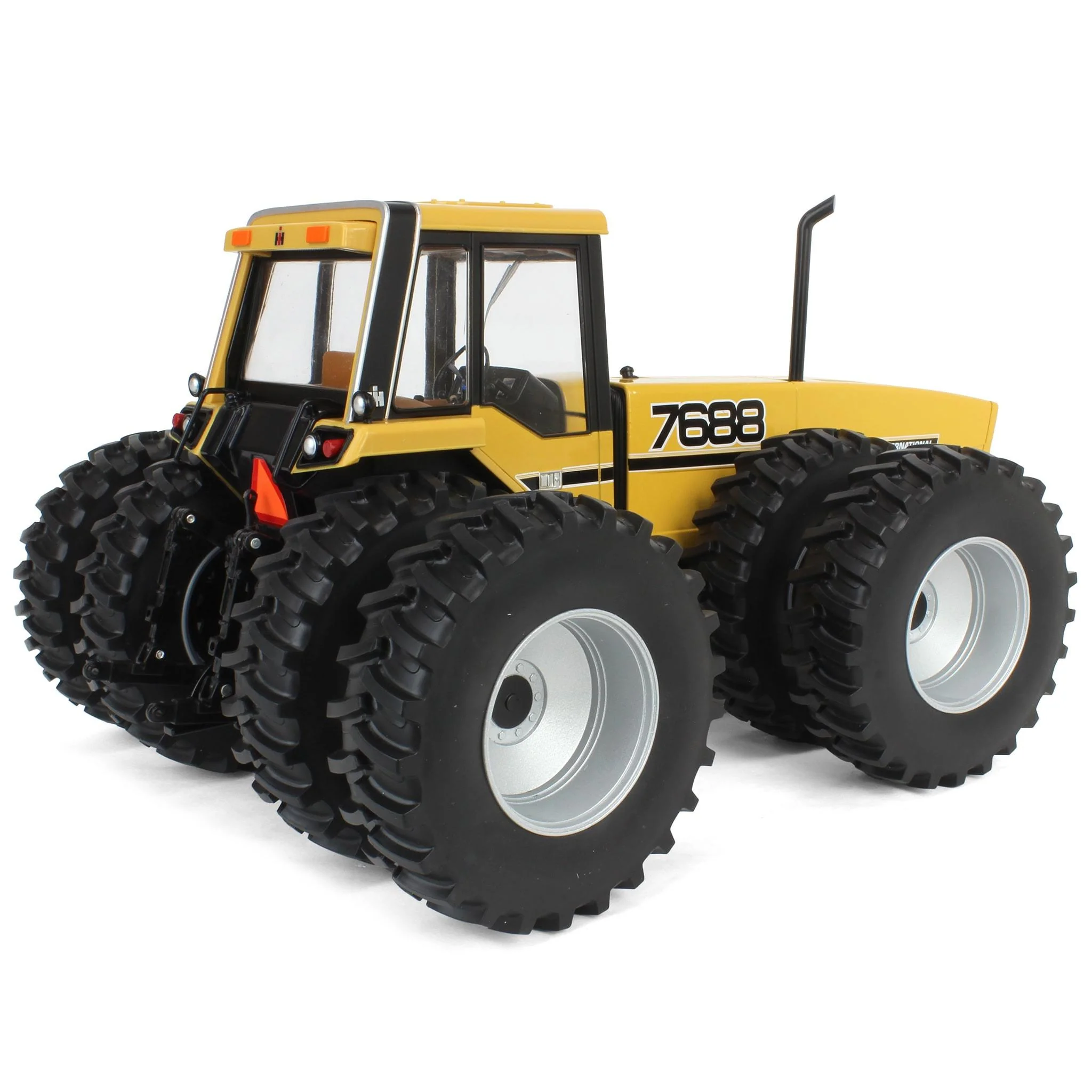 Industrial Yellow ~ 1/16 International Harvester 7688 Super 70 Series 2+2 Tractor, 3rd in Outback Toys Exclusive Series, ERTL Prestige - Image 3