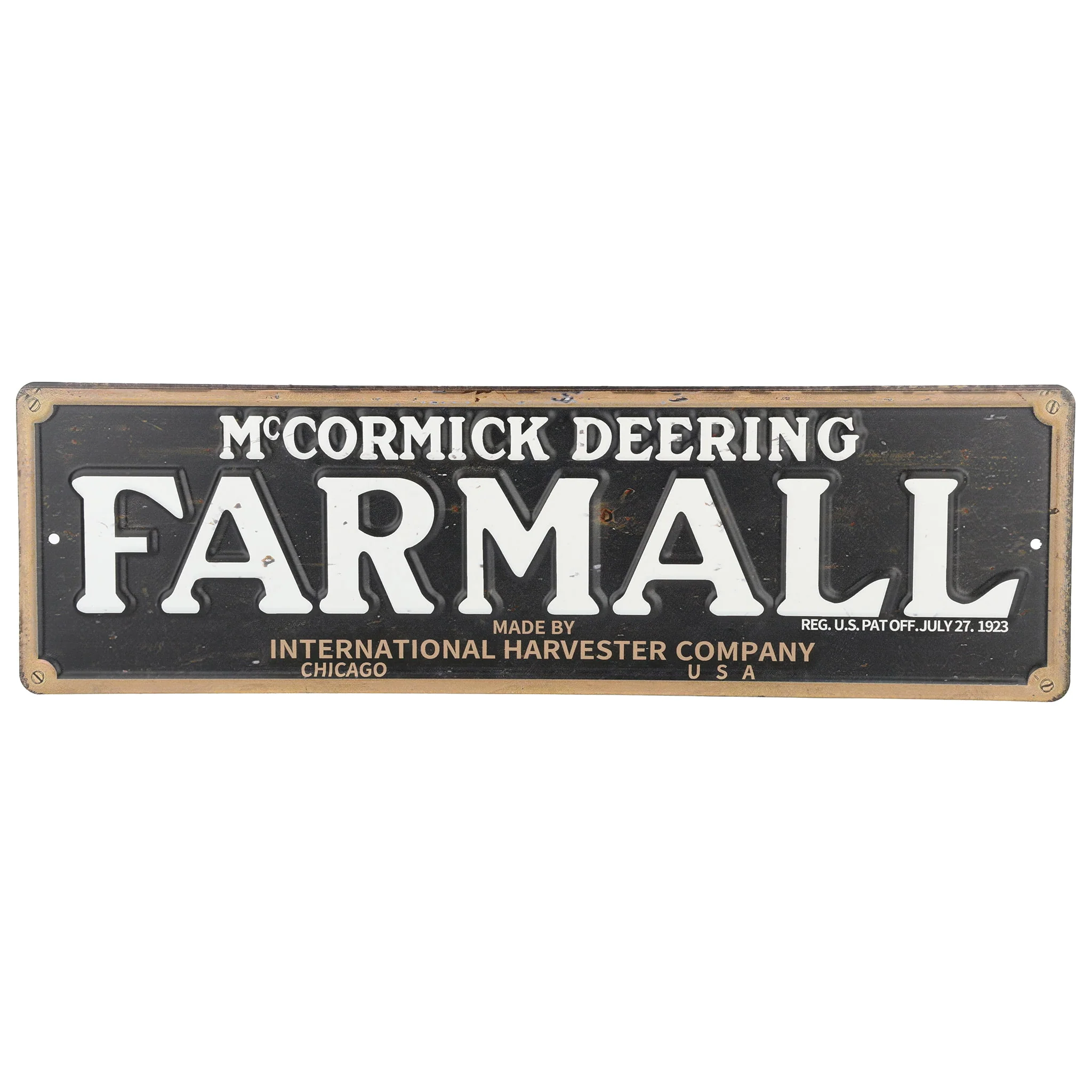 International Harvester 15" McCormick Deering  Metal Sign