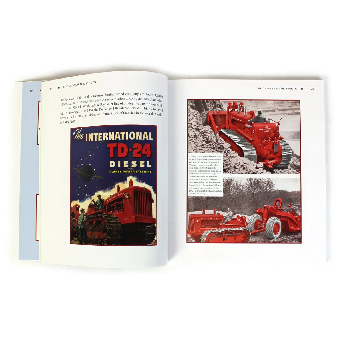 International Harvester Successes and Industry Firsts 1940-1980, Color 172 Page Book by Paul Wallem - Image 2