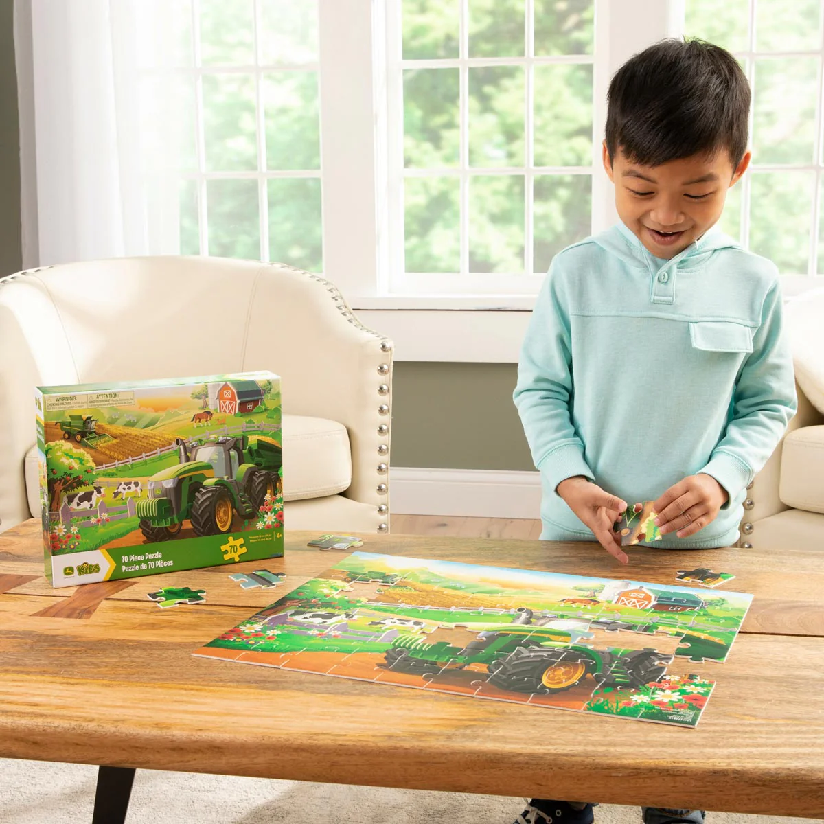 John Deere 70 Piece Kids Puzzle - Image 11