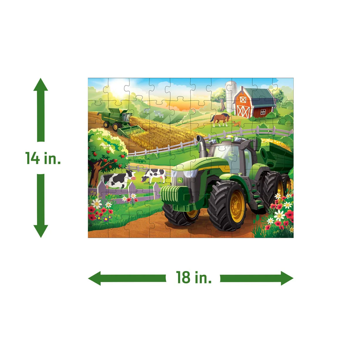 John Deere 70 Piece Kids Puzzle - Image 13