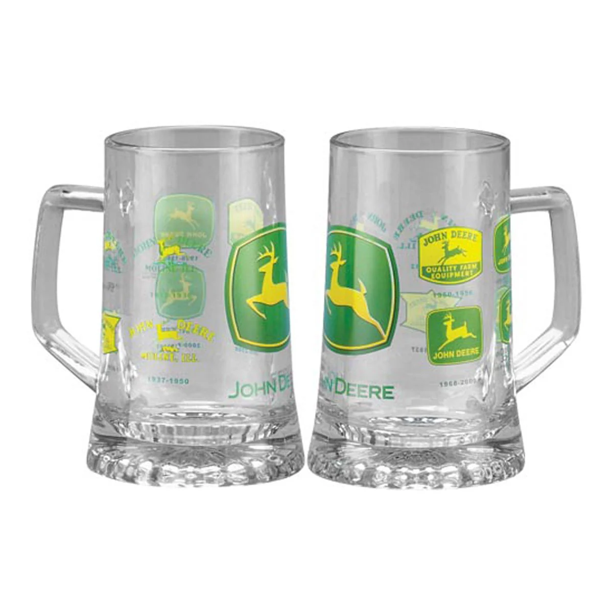 John Deere Historical Trademark Glass Mug - Image 4