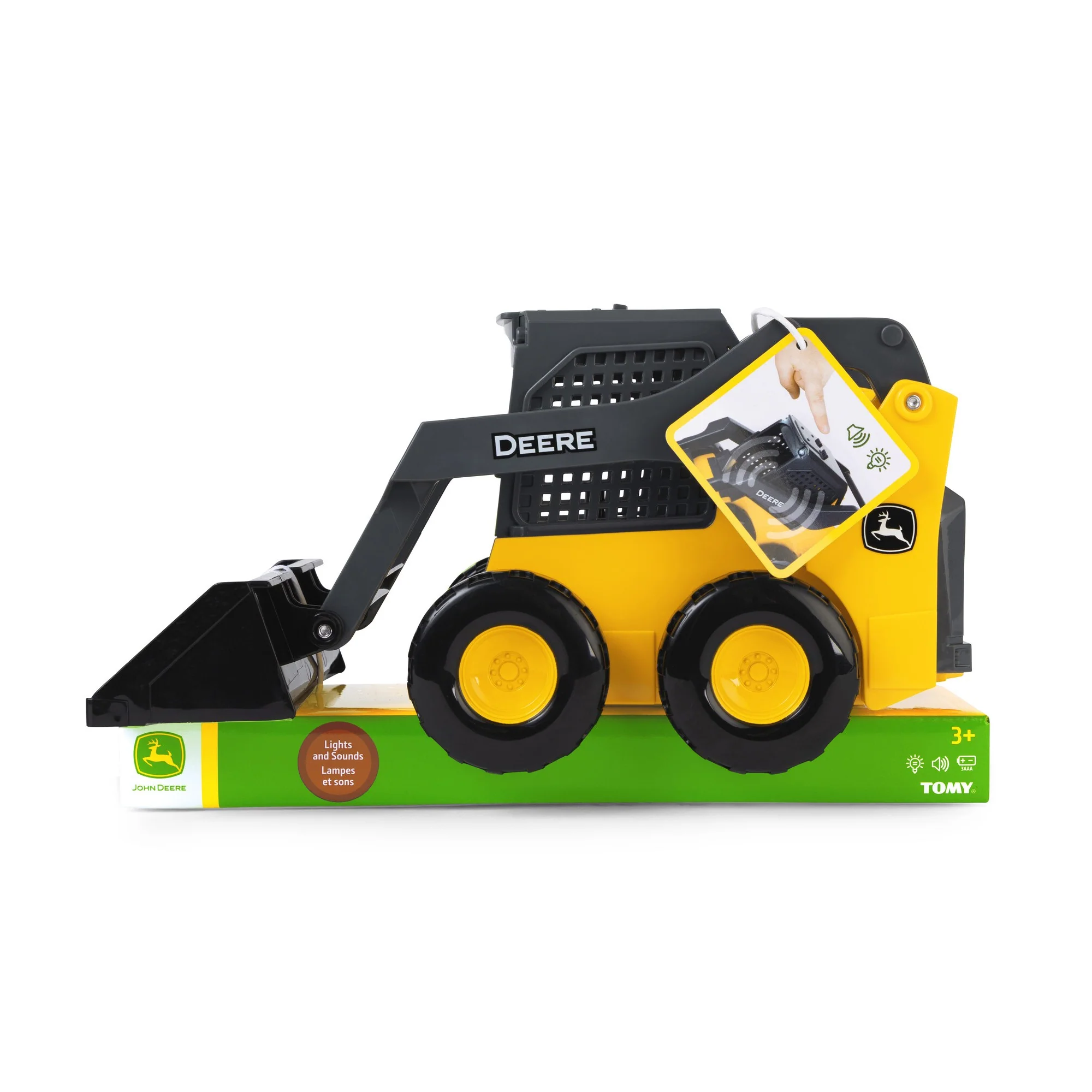 John Deere Skid Steer Loader with Lights & Sounds by ERTL - Image 4