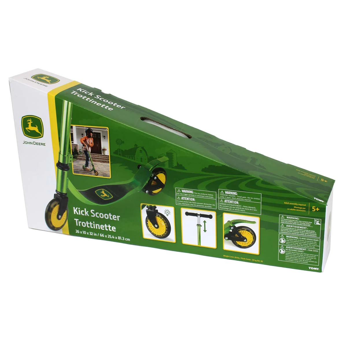 John Deere Scooter with Light Up Wheels - Image 8