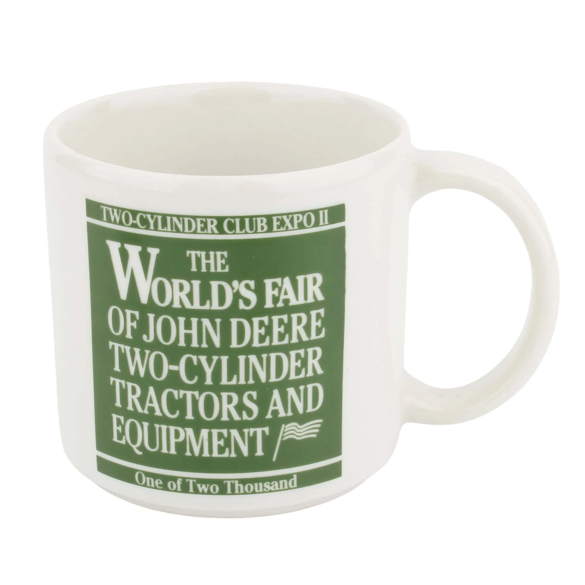 LE John Deere 720 Tractor Two Cylinder Club EXPO II Mug - Image 2