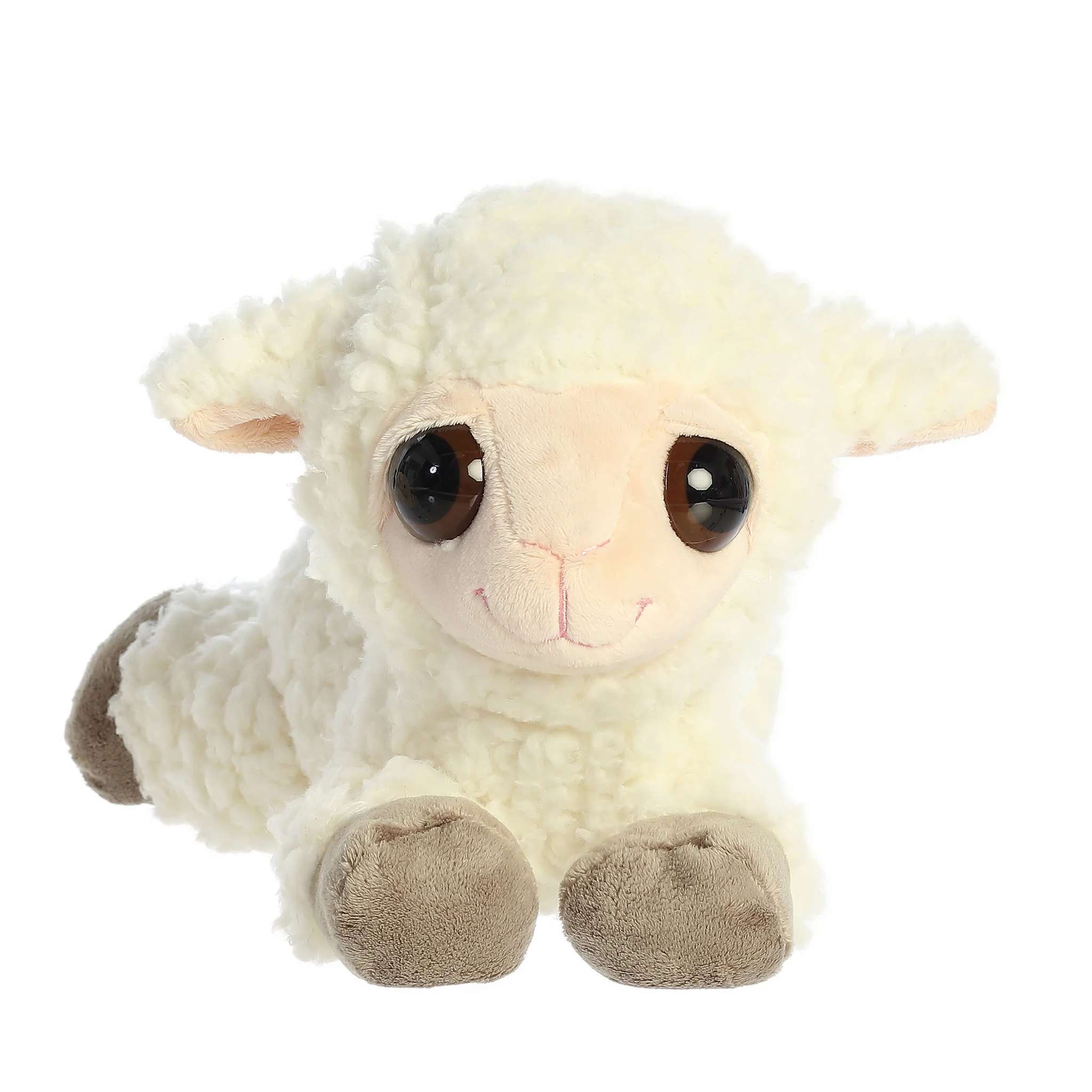 Lea Lamb Dreamy Eyes Wooley Plush by Aurora