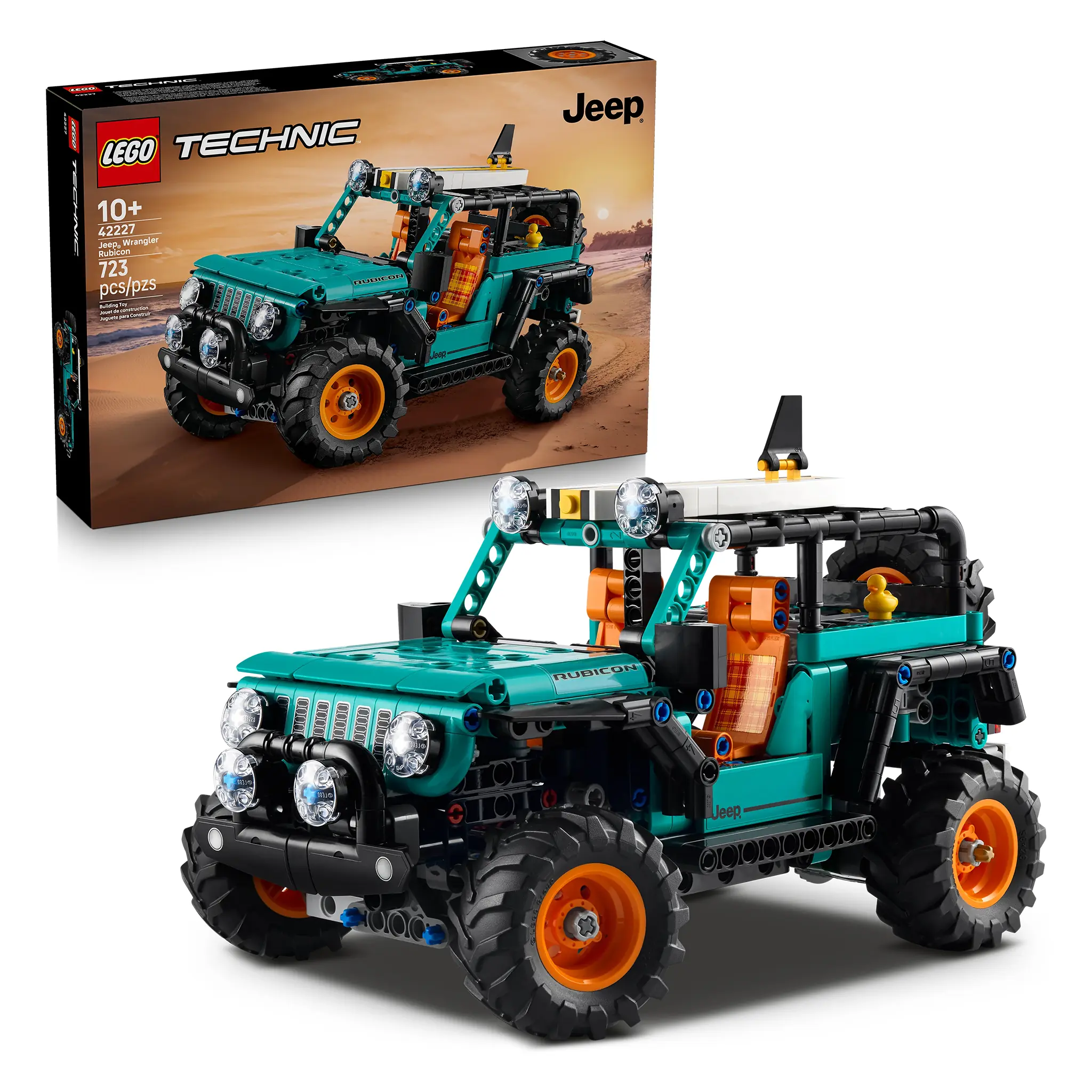 LEGO® Technic™ Jeep Wrangler Rubicon SUV, 723 Pieces