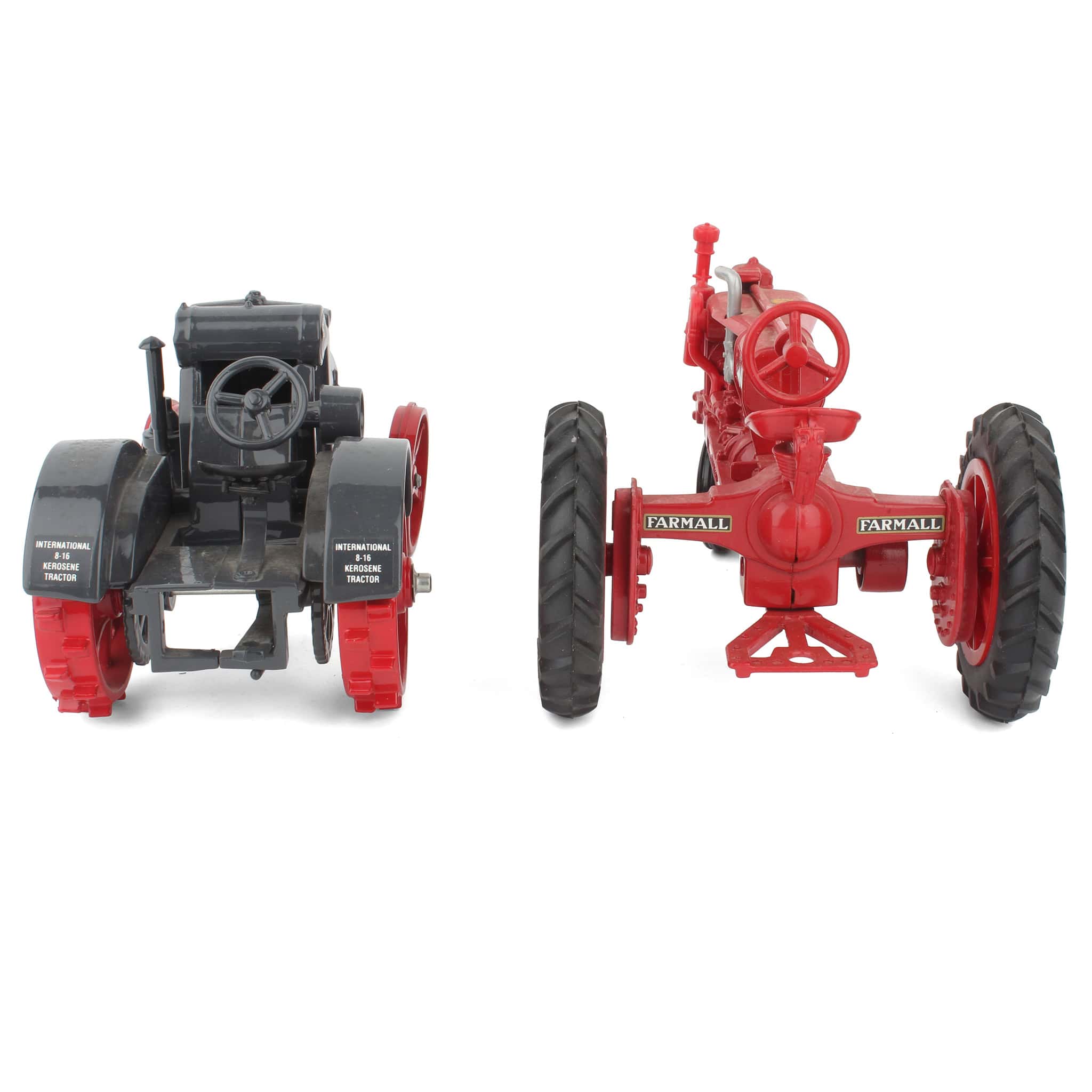 Lot of (1) 1/16 McCormick Deering Farmall F-20 on Rubber Tires and (1) 1/16 International Kerosene Tractor on Steel Wheels - Image 3