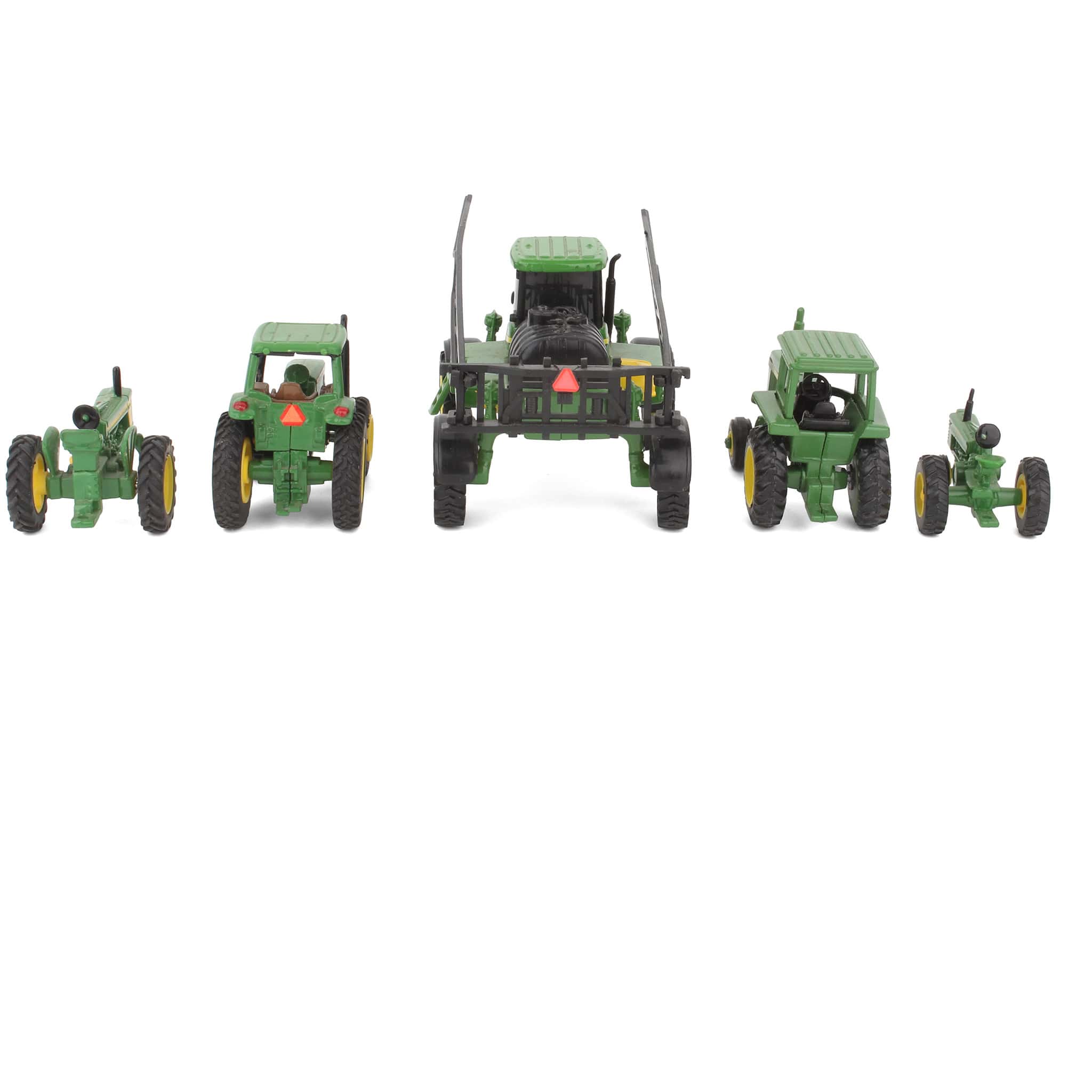 Lot of (4) 1/64 John Deere Tractors and (1) 1/64 John Deere Self-Propelled Sprayer by ERTL - Image 2