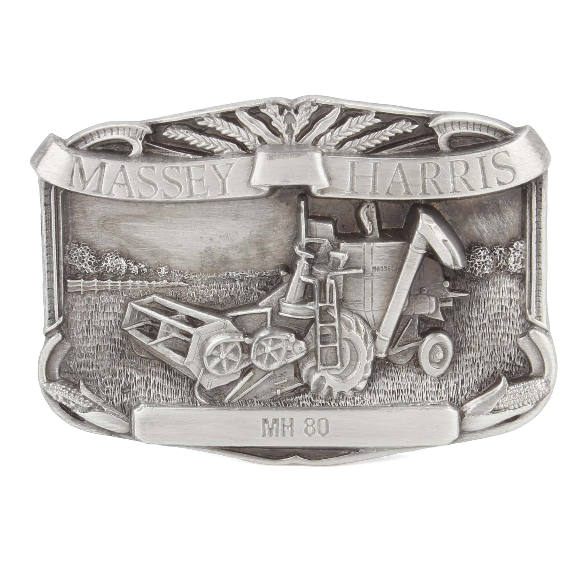 Massey Harris 80 Combine Limited Edition Metal Belt Buckle
