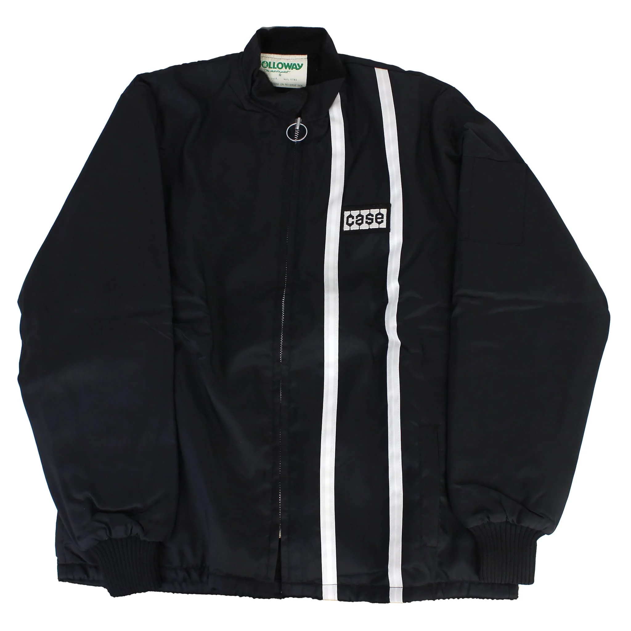 Medium Size ~ Men's Black Case Jacket with Cuffed Sleeves