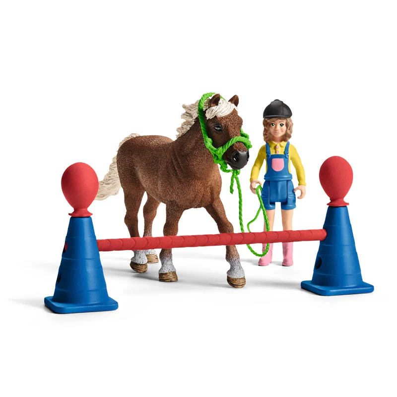 Pony Agility Training Set  by Schleich includes 26 pieces - Image 2