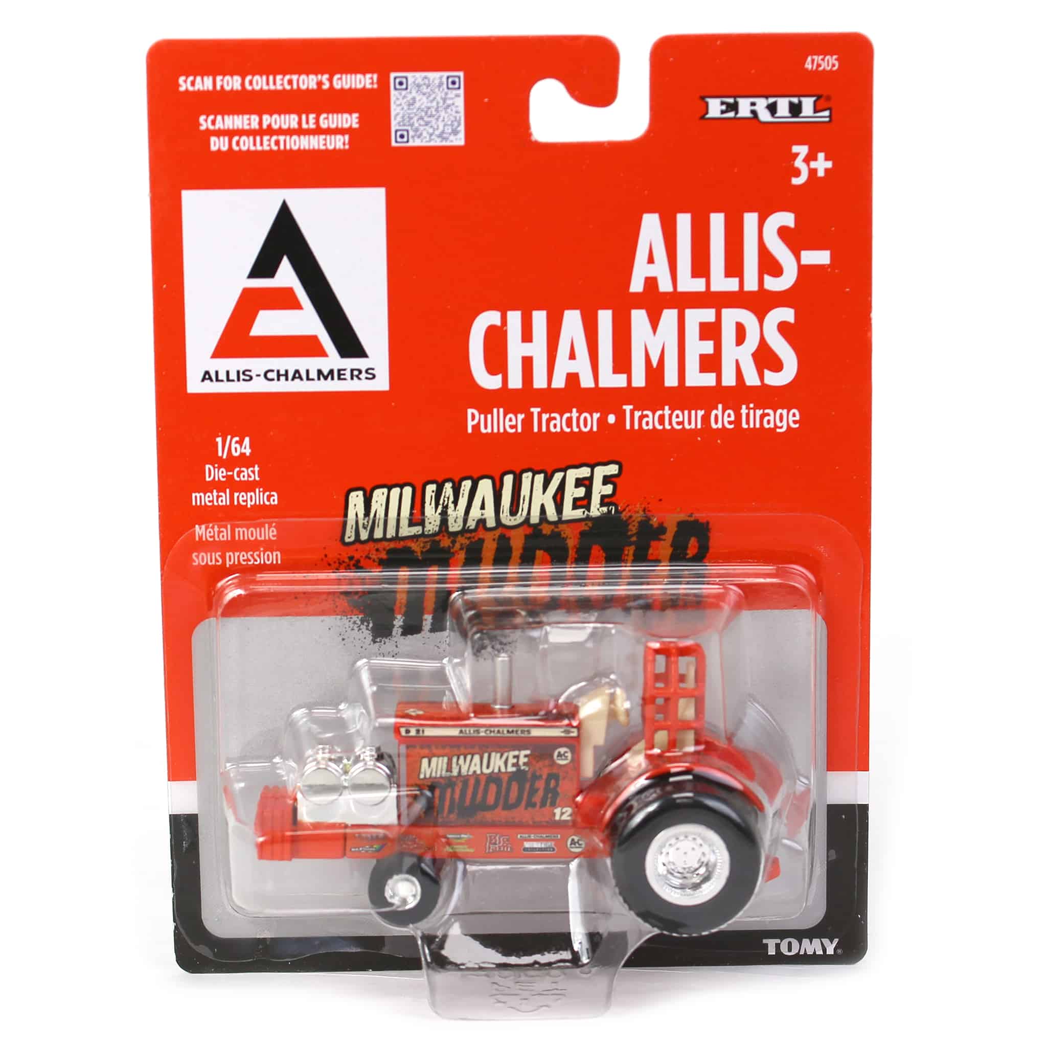 Sealed Case of 12 ~ 1/64 Allis Chalmers "Old Flame" & "Milwaukee Mudder" Pulling Tractors - Image 5