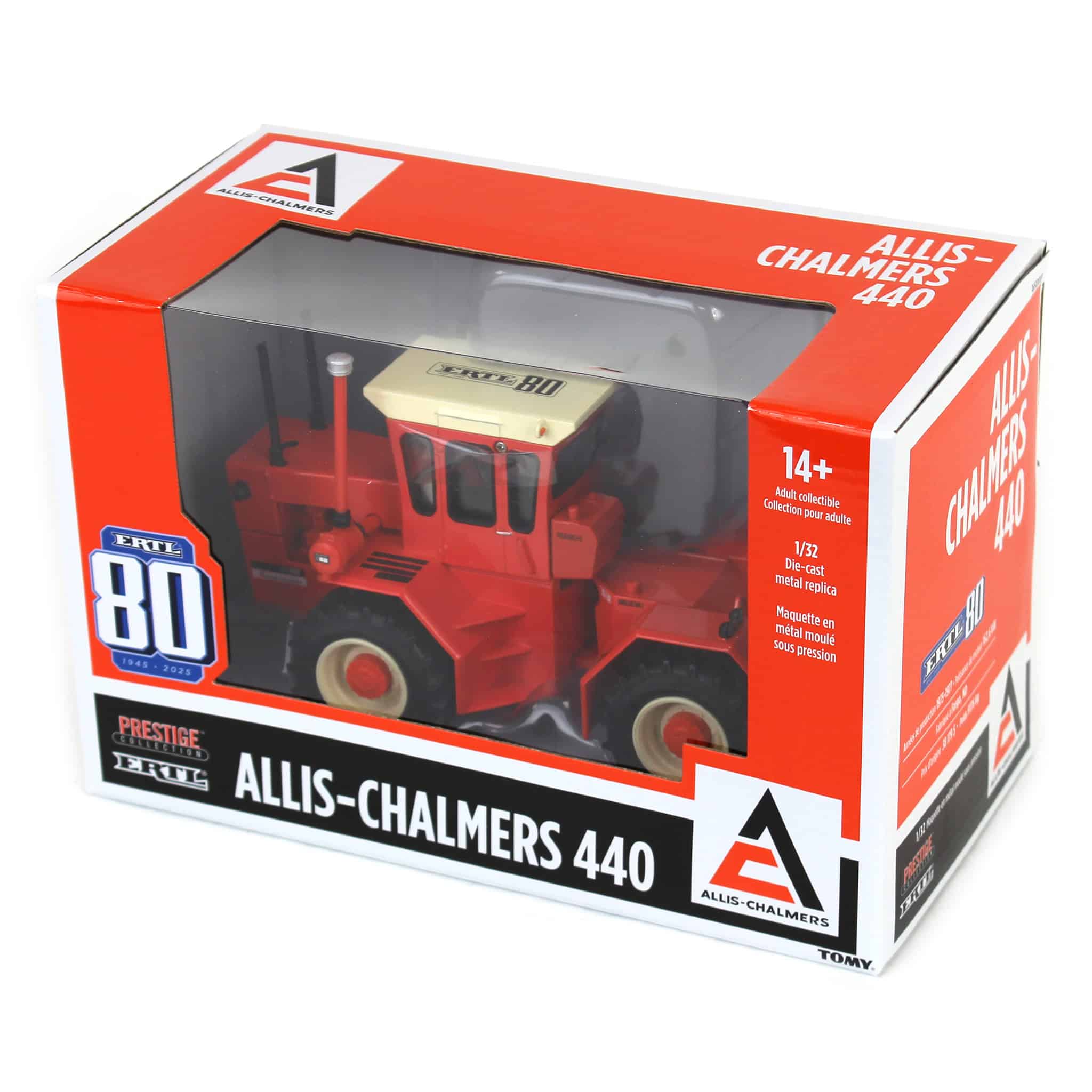 Sealed Case of 3 ~ 1/32 Allis Chalmers 440 4WD Tractor, ERTL 80th Anniversary, Prestige Collection - Image 7