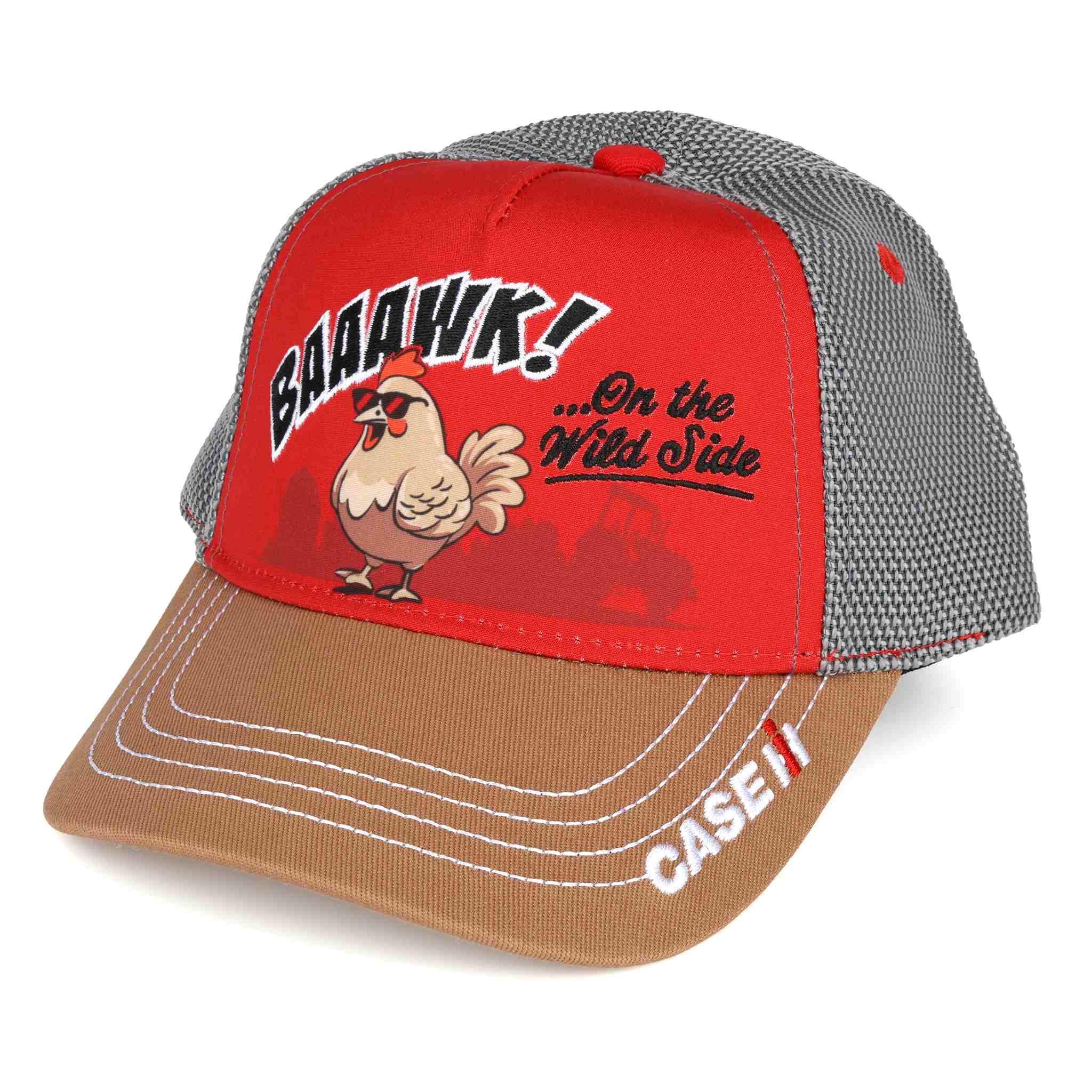 Toddler Case IH Baaawk...One The Wild Side Mesh Back Cap